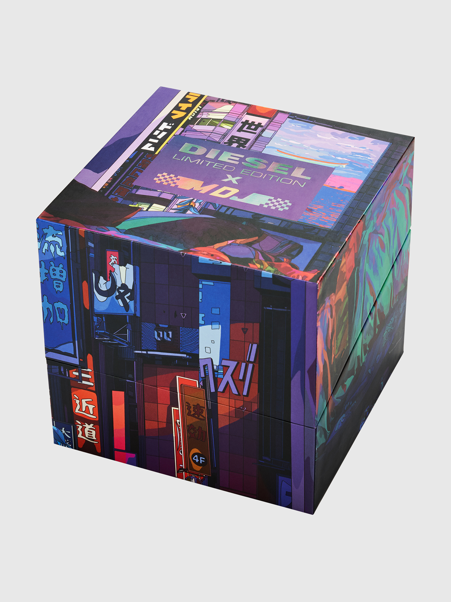 Diesel - DZ1942, Unisex MS9-Armbanduhr mit Drei-Zeiger-Datumsuhrwerk Mad Dog Jones in Bunt - 4