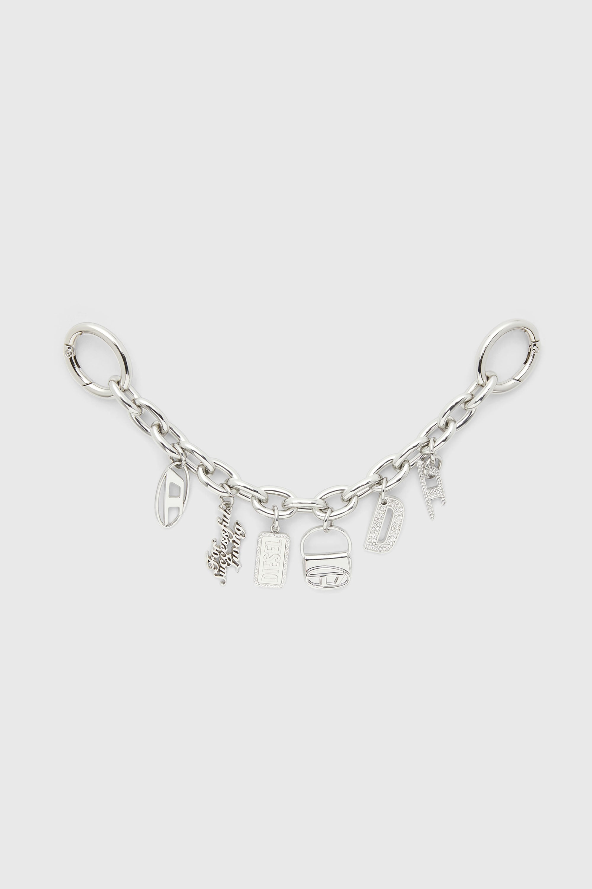 Diesel - CHAIN-D S, Damen Charm abnehmbare Kette in Silber - 1