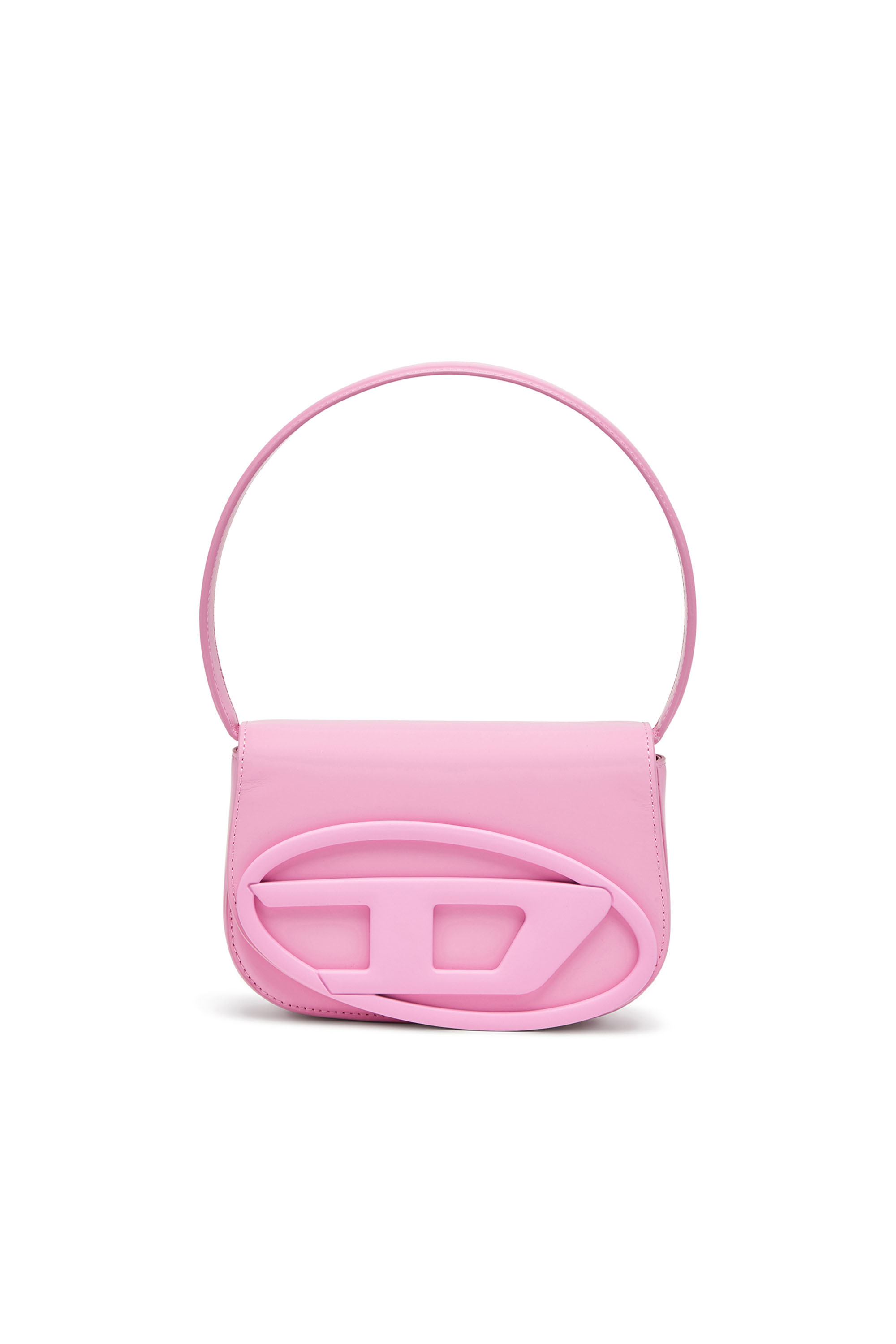Diesel - 1DR, Woman 1DR-Iconic shoulder bag in matte leather in Pink - Image 6
