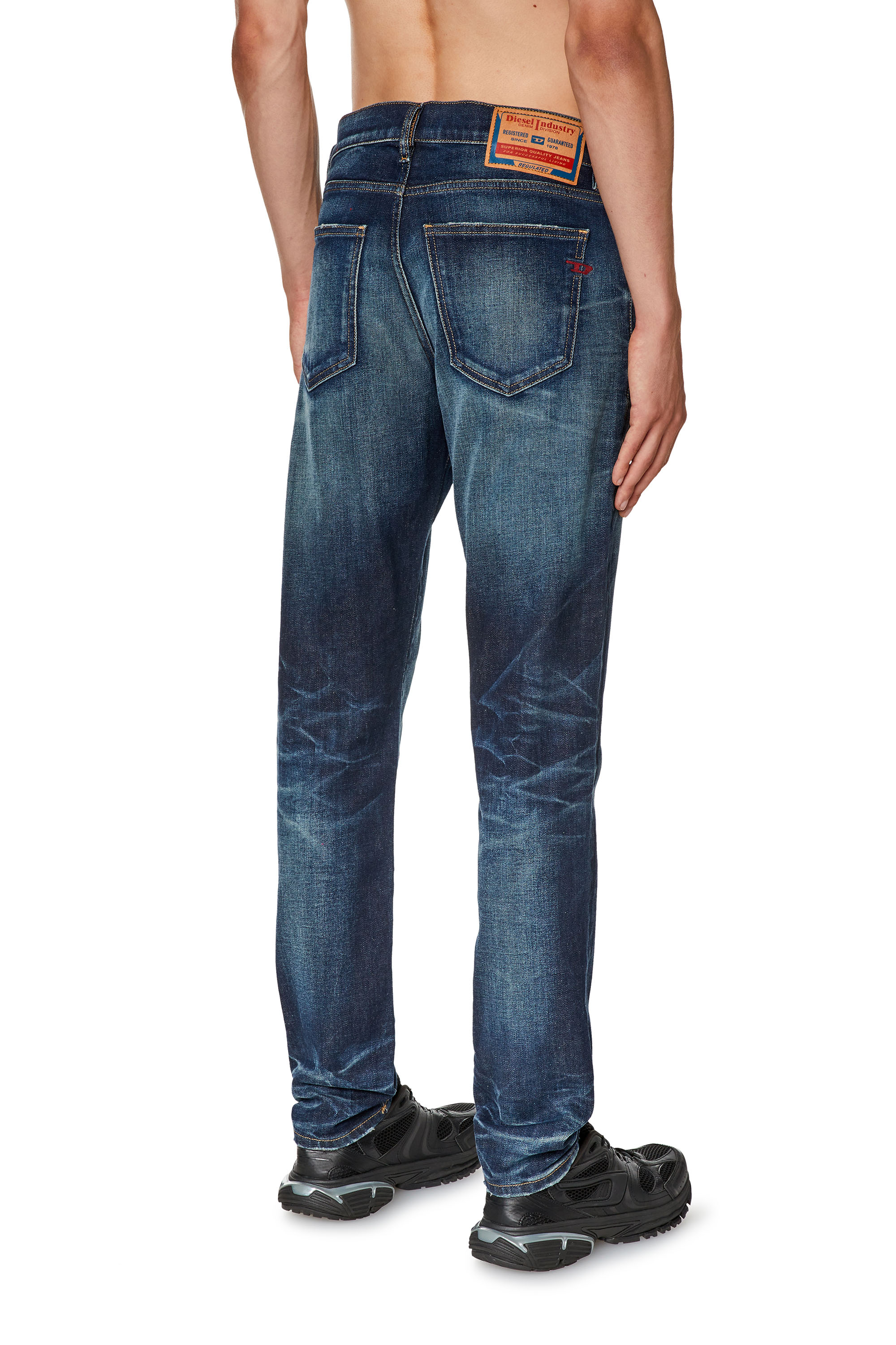 Diesel - Slim Jeans 2019 D-Strukt 09G29, Dunkelblau - Image 2