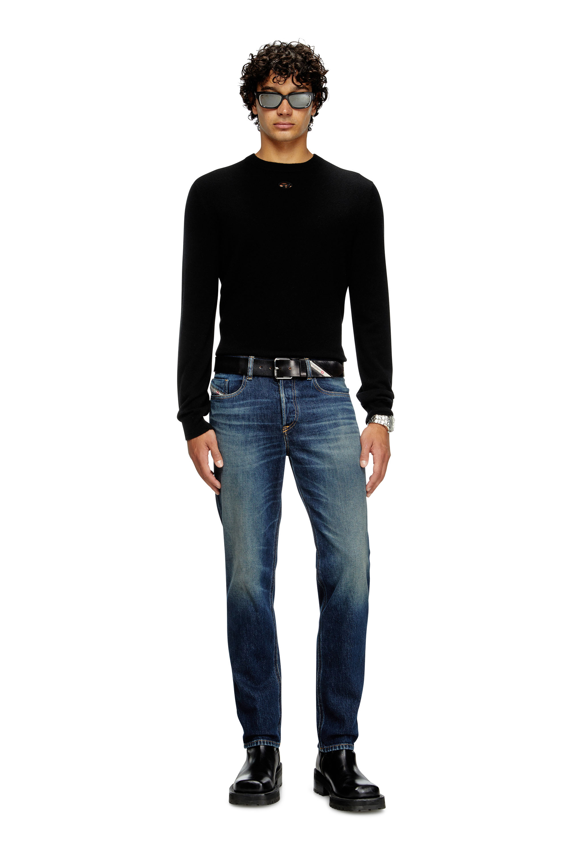 Diesel - Herren Regular Jeans 2023 D-Finitive 09M10, Dunkelblau - 2