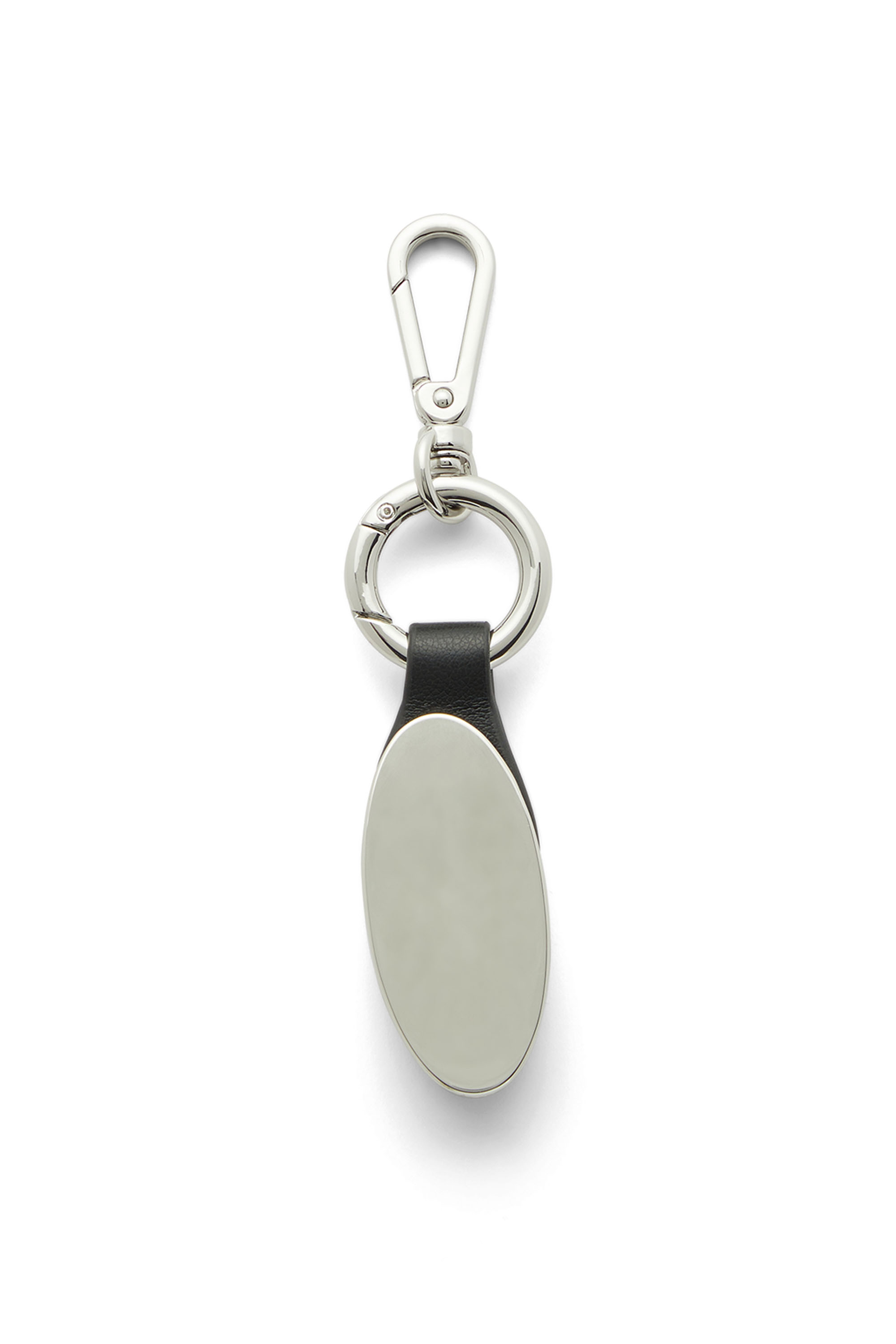 Diesel - GRAB-D 2.0 CHARM, Damen Metallschl&uuml;sselanh&auml;nger mit ovaler Plakette in null - 2