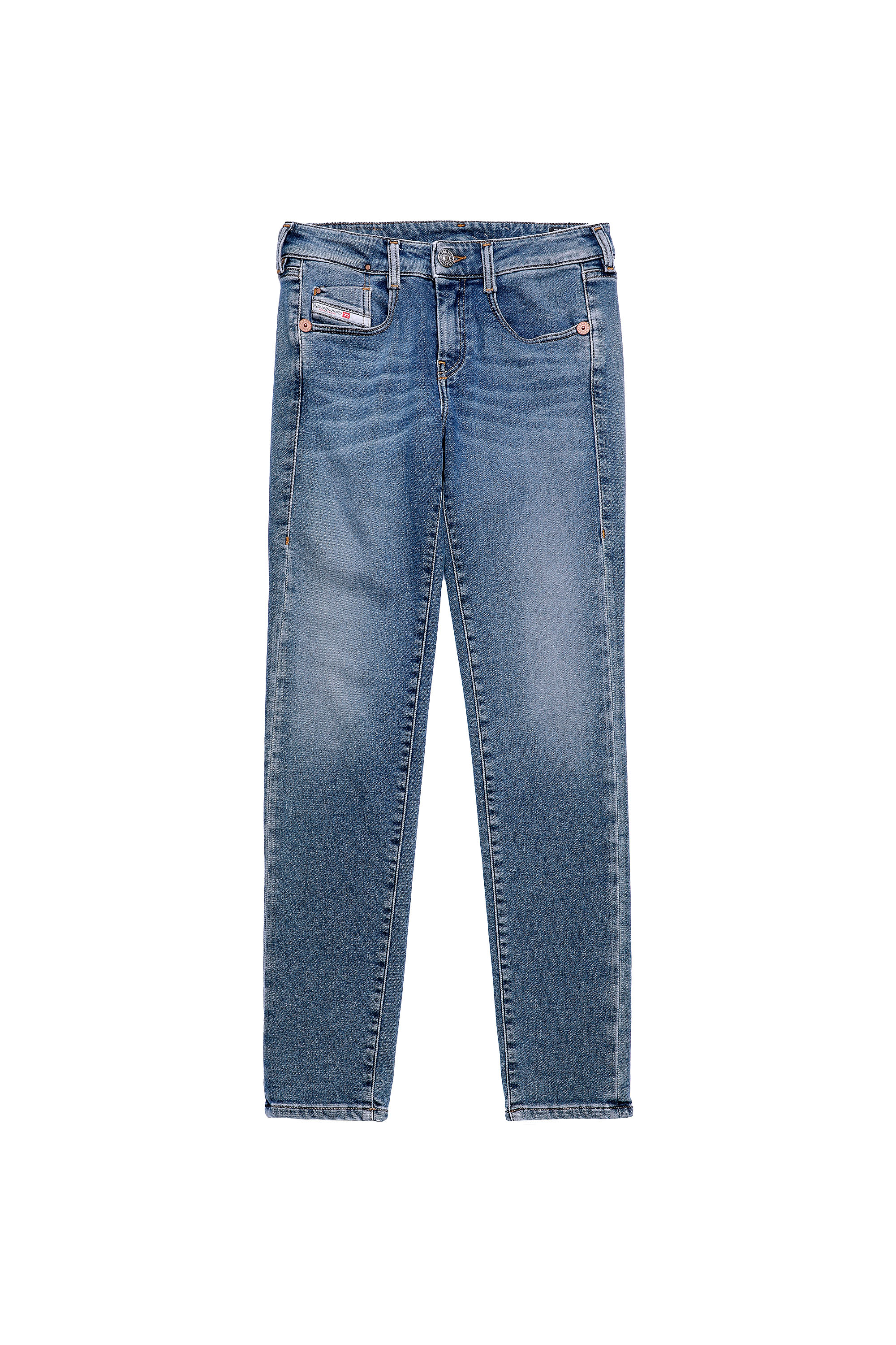 D-Ollies JoggJeans® 069XA, Mittelblau - Jeans