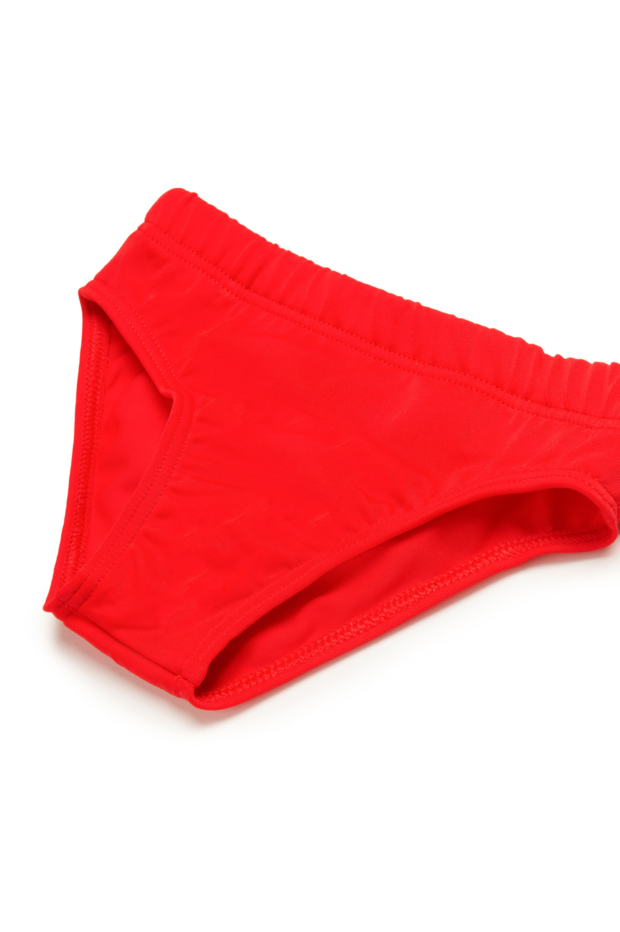 Diesel - MELLIB, Herren Badehose mit Oval D-Print in Rot - 3