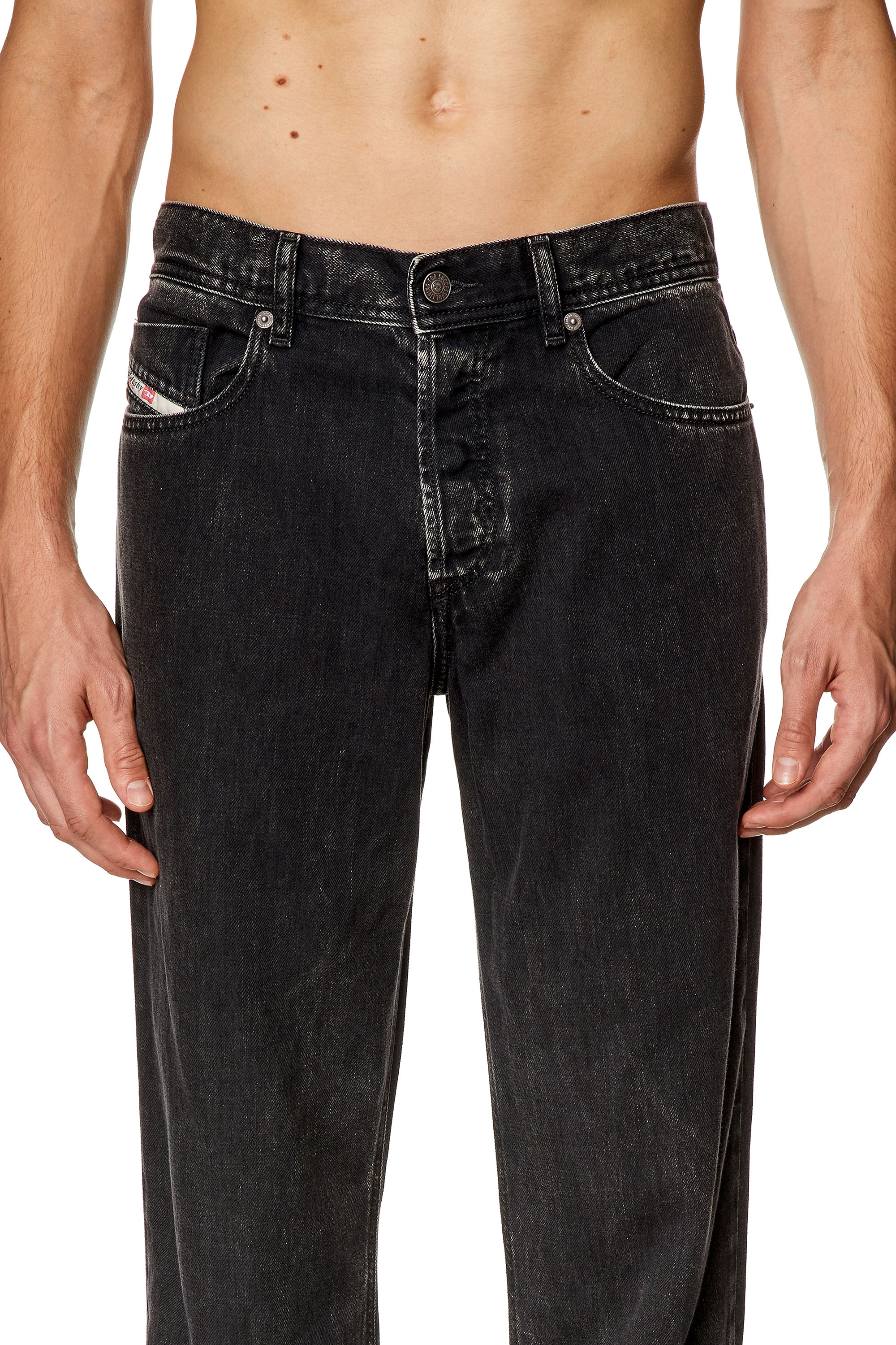 Diesel - Tapered Jeans 2023 D-Finitive 068HN, Schwarz/Dunkelgrau - Image 3