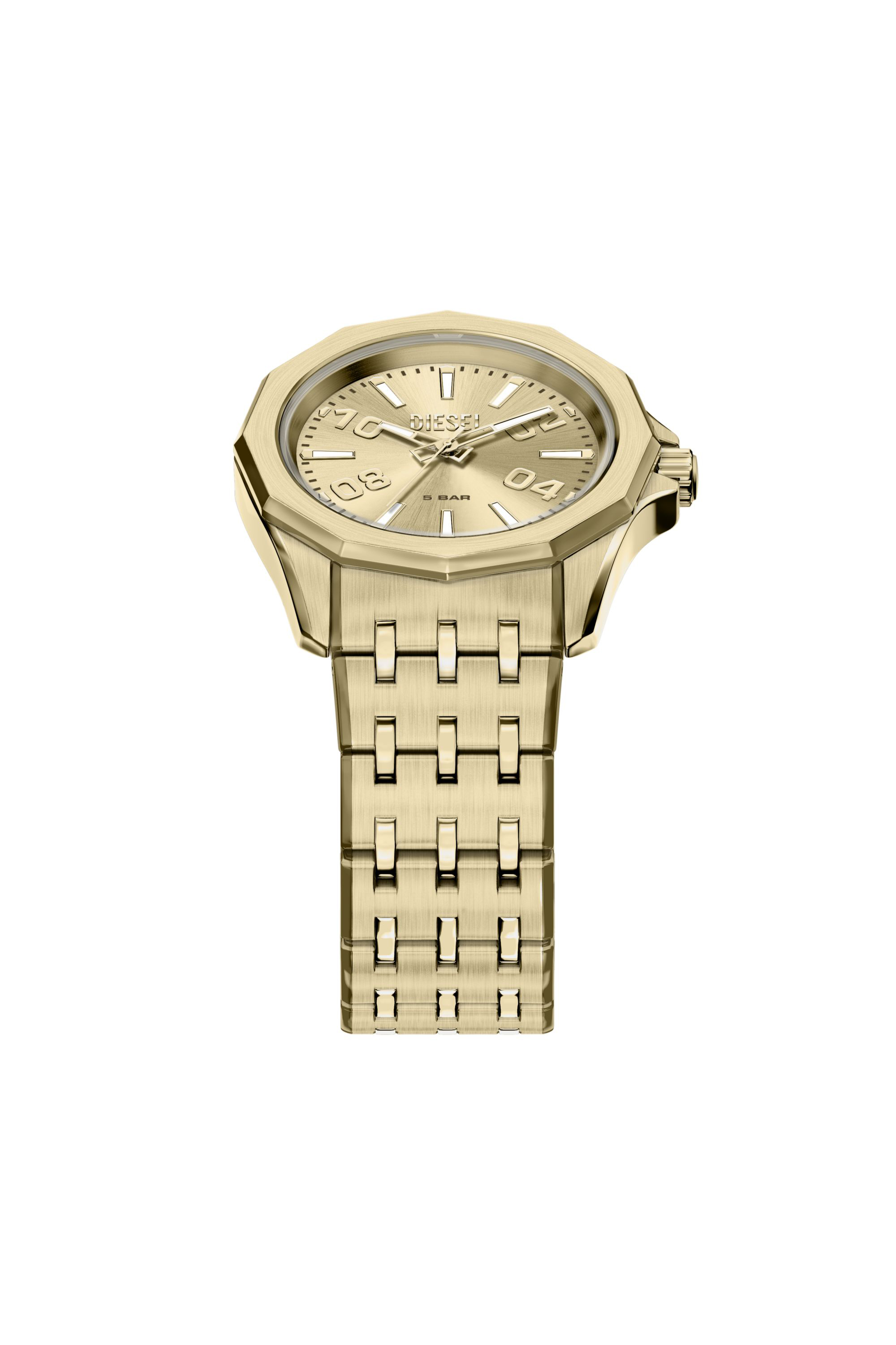 Diesel - DZ2239 WATCH, Herren Stinger gold-tone Edelstahluhr in Gold - 6