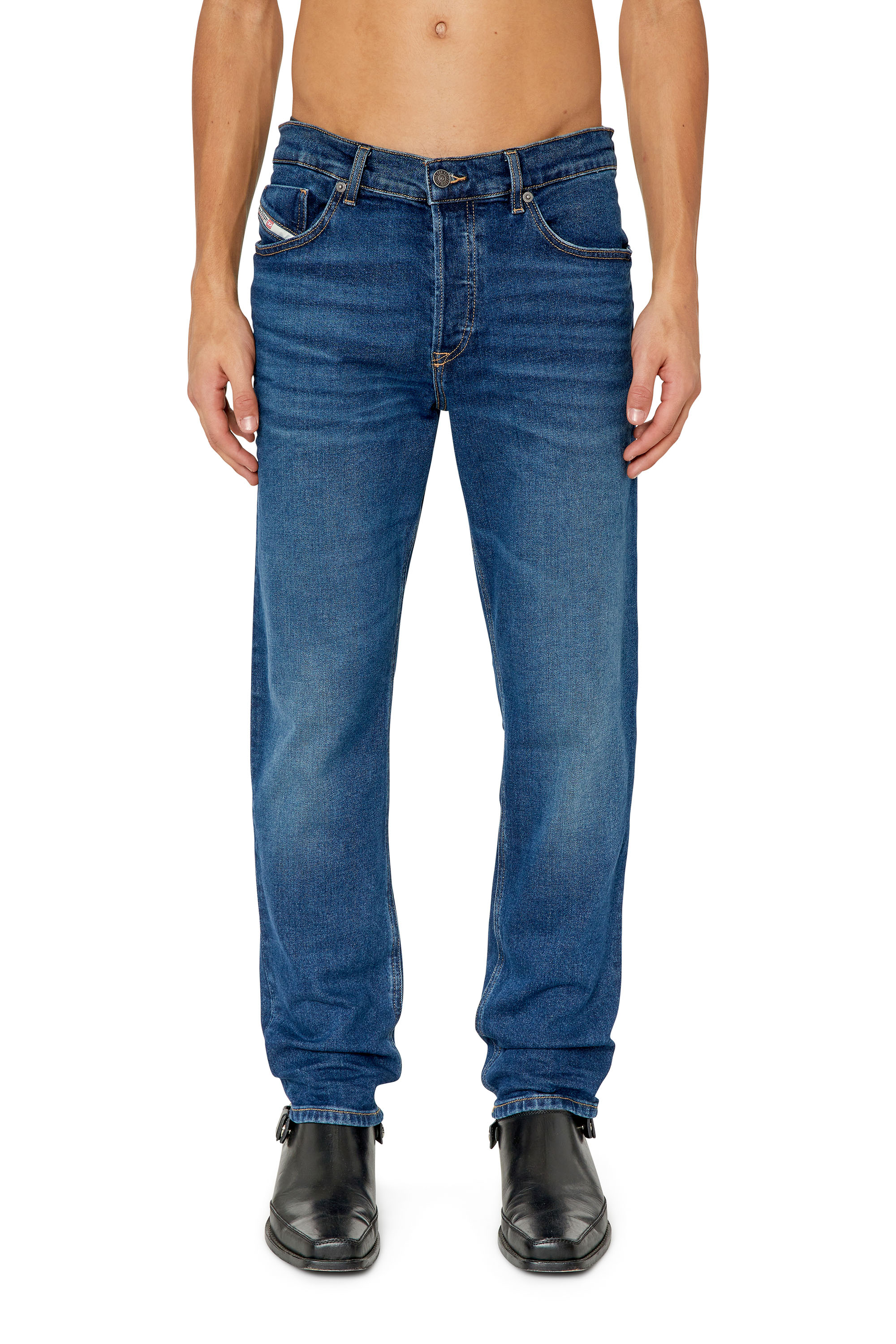 Diesel - 2006 D-FINING 0GYCS Tapered Jeans, Dunkelblau - Image 1