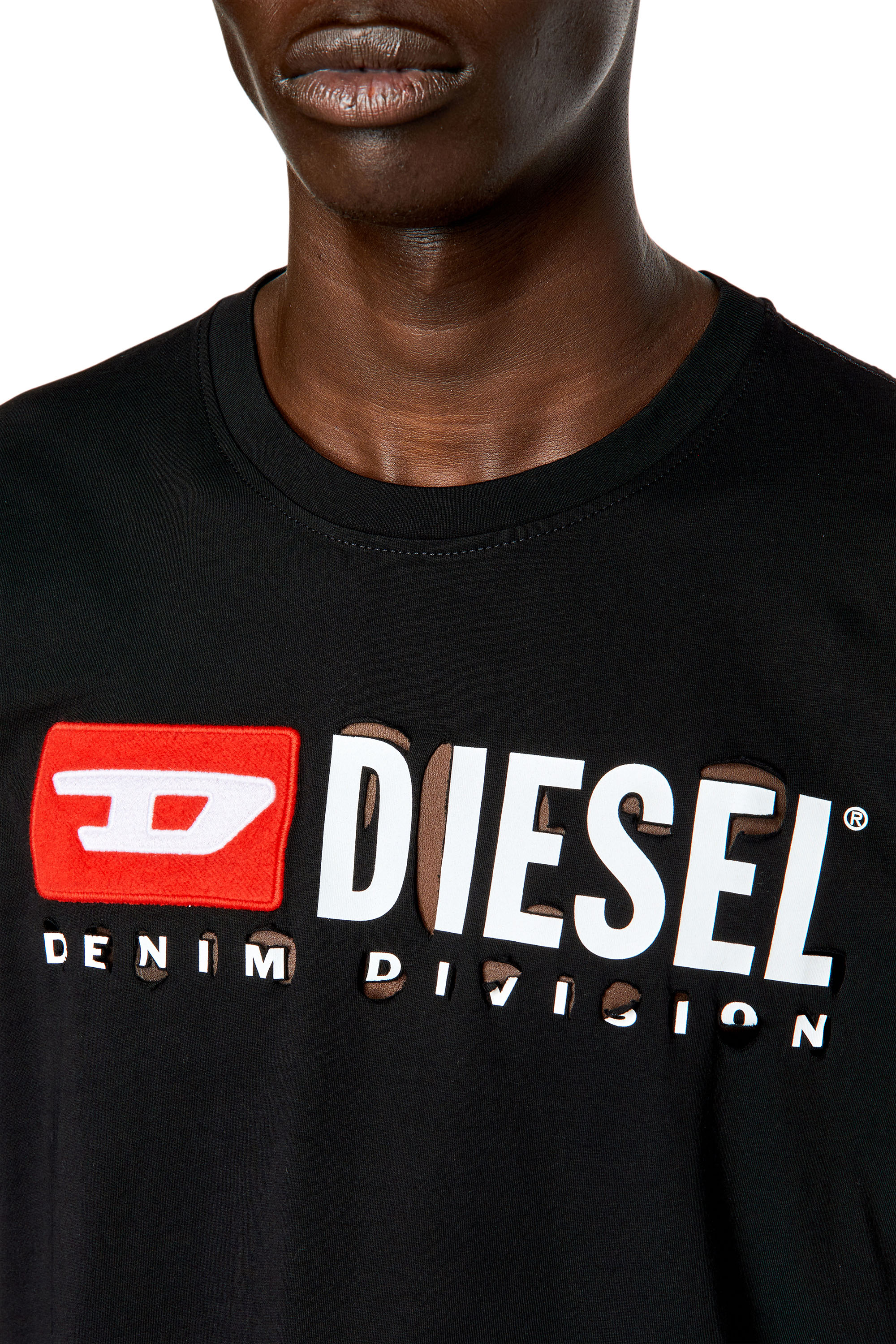 Diesel - T-JUST-DIVSTROYED, Schwarz - Image 5
