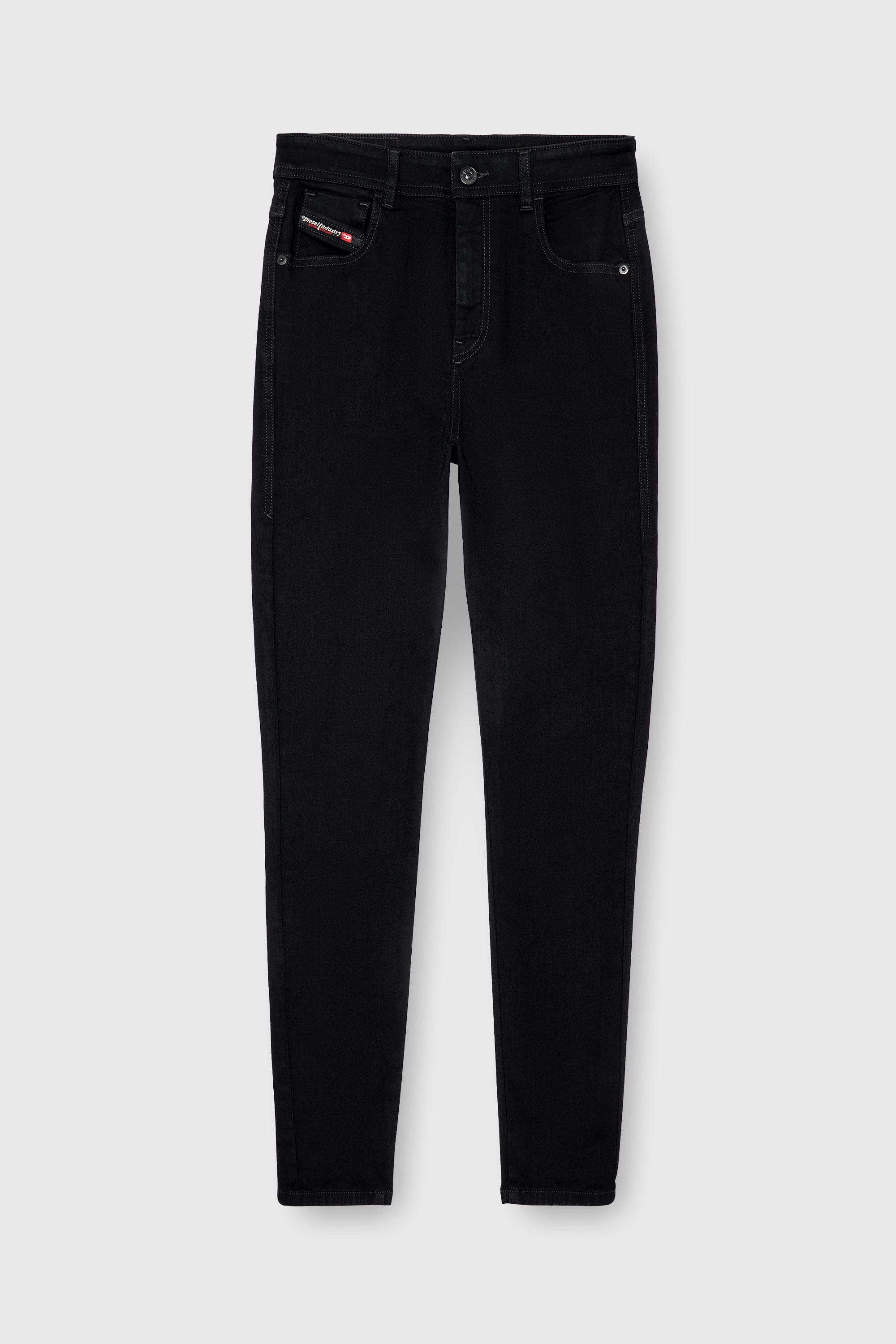 Diesel - Damen Skinny Jeans 1984 Slandy-High 069EF, Schwarz/Dunkelgrau - 2