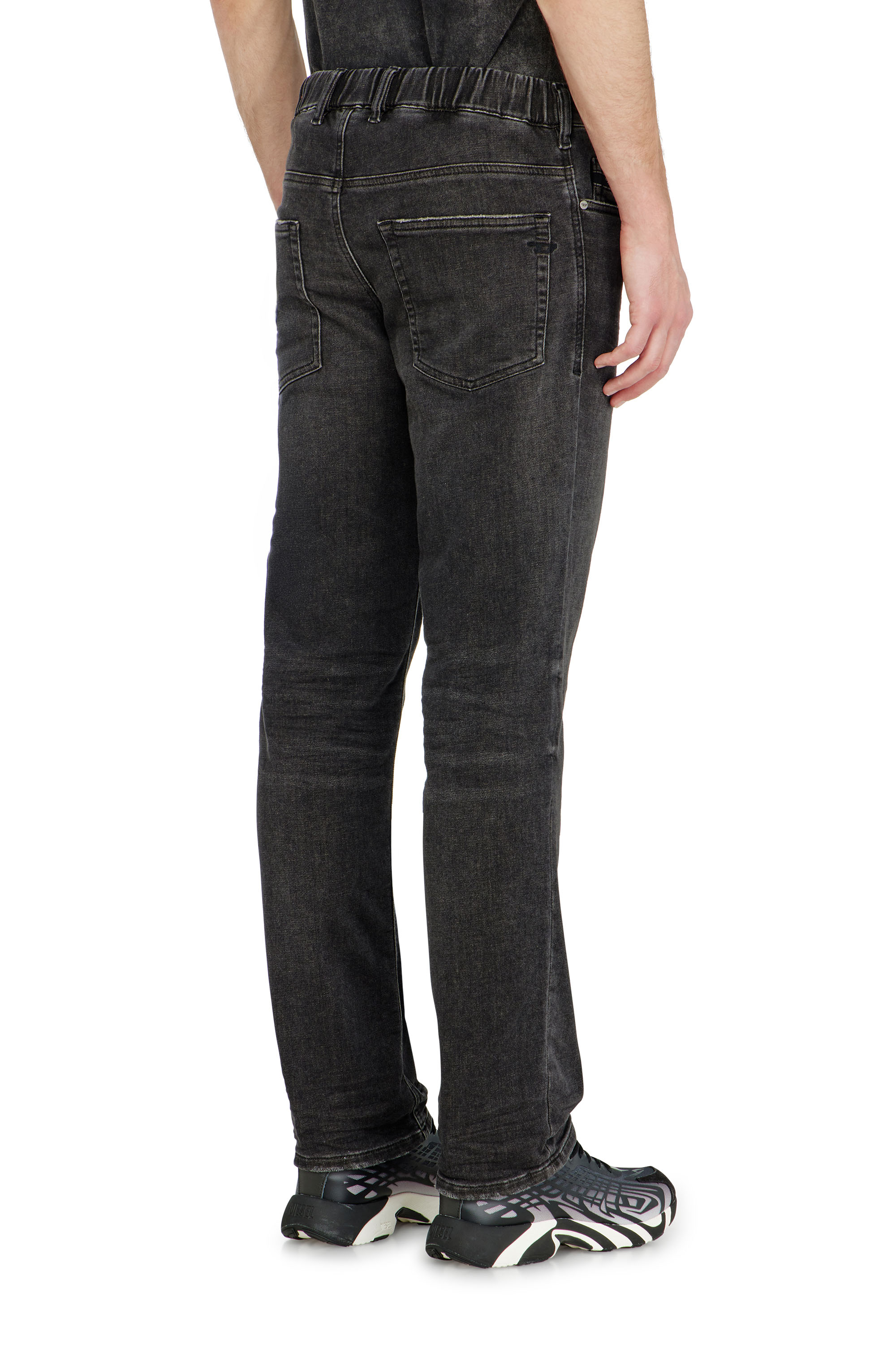 Diesel - Herren Regular 2090 D-Veekley Joggjeans&reg; 09P92, Schwarz/Dunkelgrau - 3
