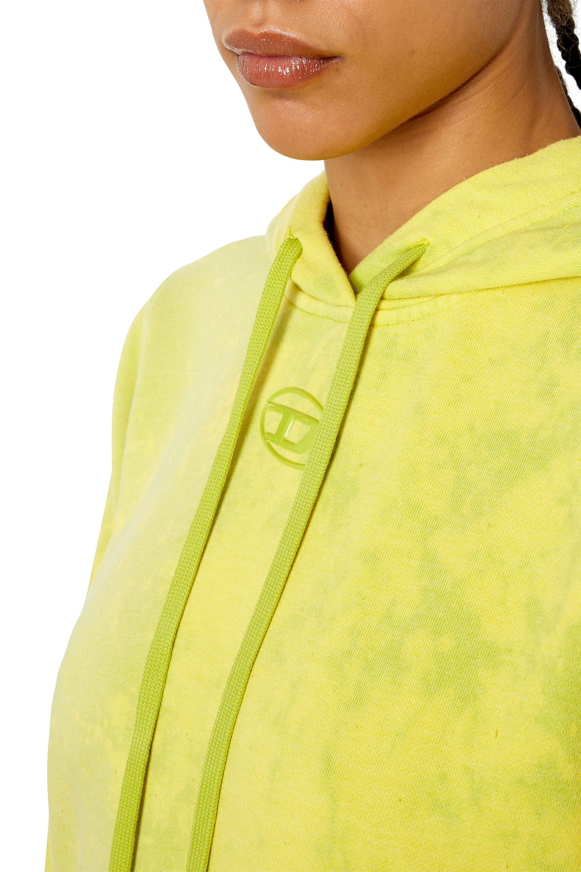 Diesel - F-REGGY-HOOD-G2, Neongrün - Image 5