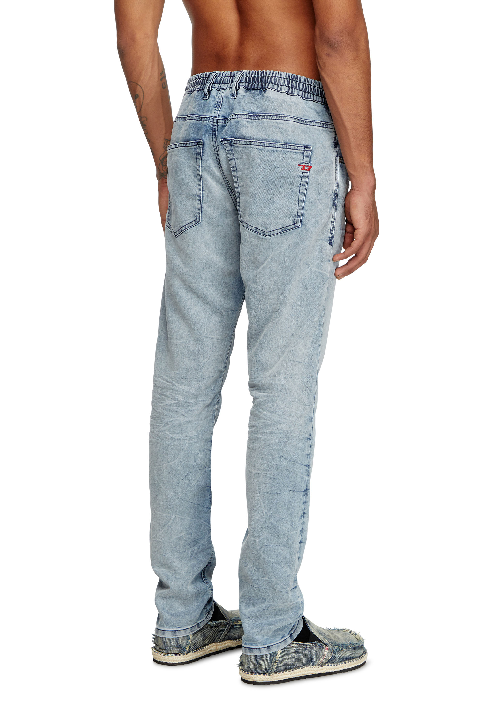 Diesel - Herren Regular 2030 D-Krooley Joggjeans® 068PK, Hellblau - 4