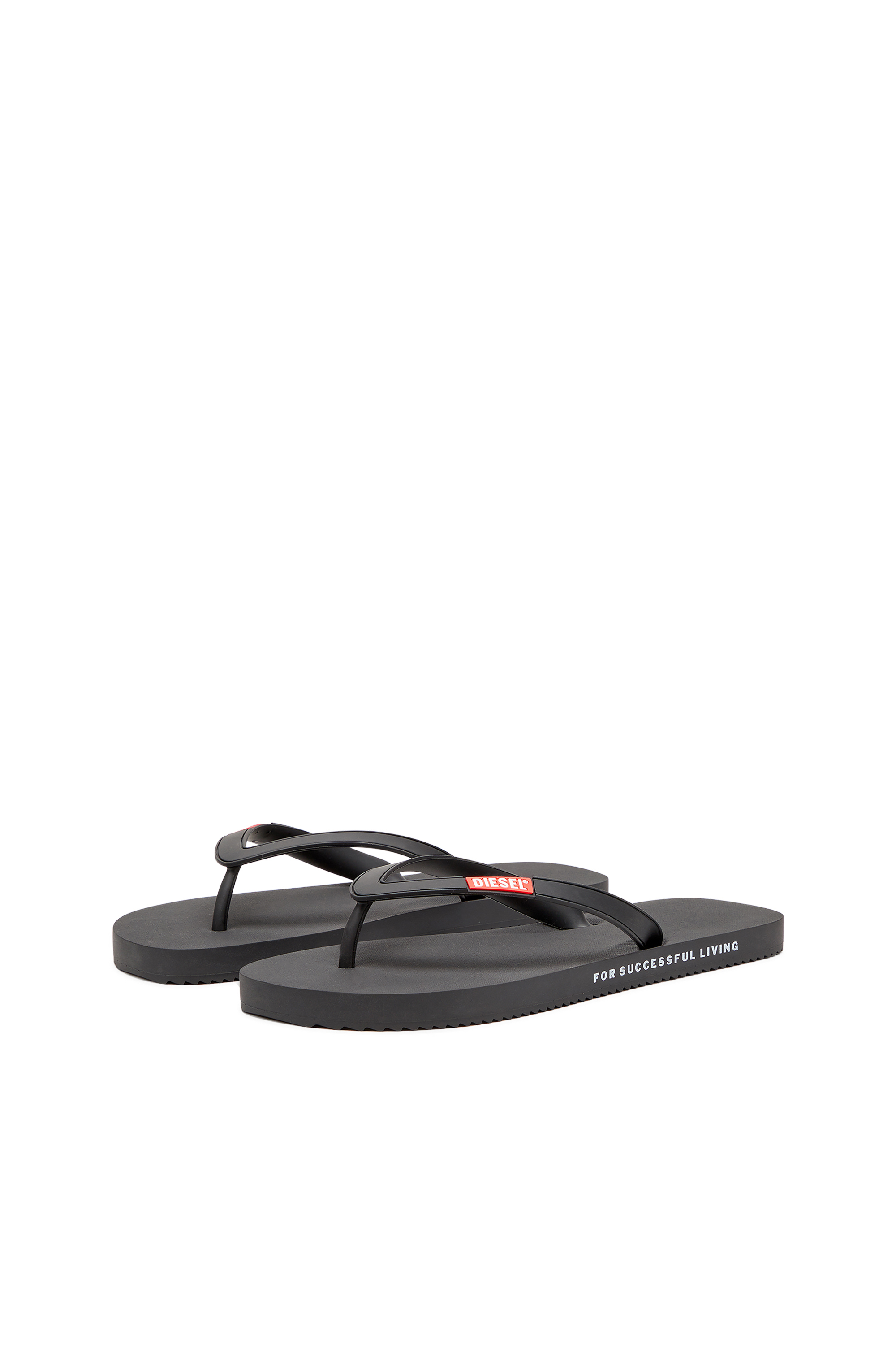 Diesel - SA-RIO W, Damen Sa-Rio-Flip-Flops aus Gummi in Schwarz - 8