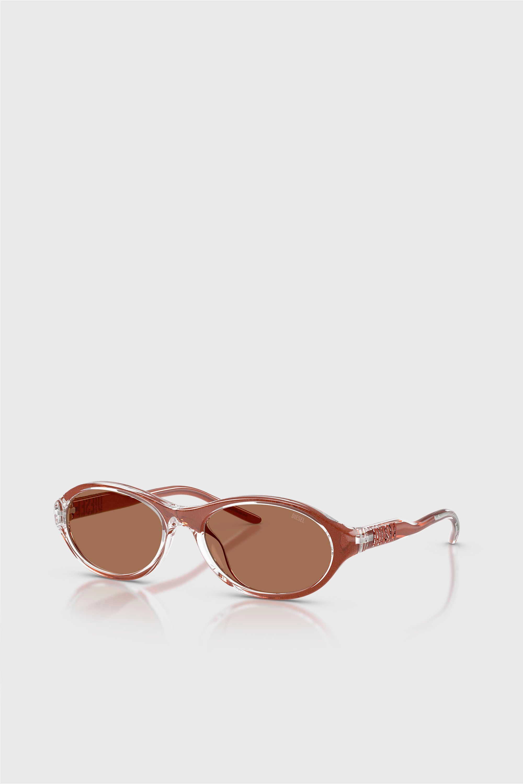 Diesel - 0DL3024U, Unisex Ovale Sonnenbrille in Braun - 2