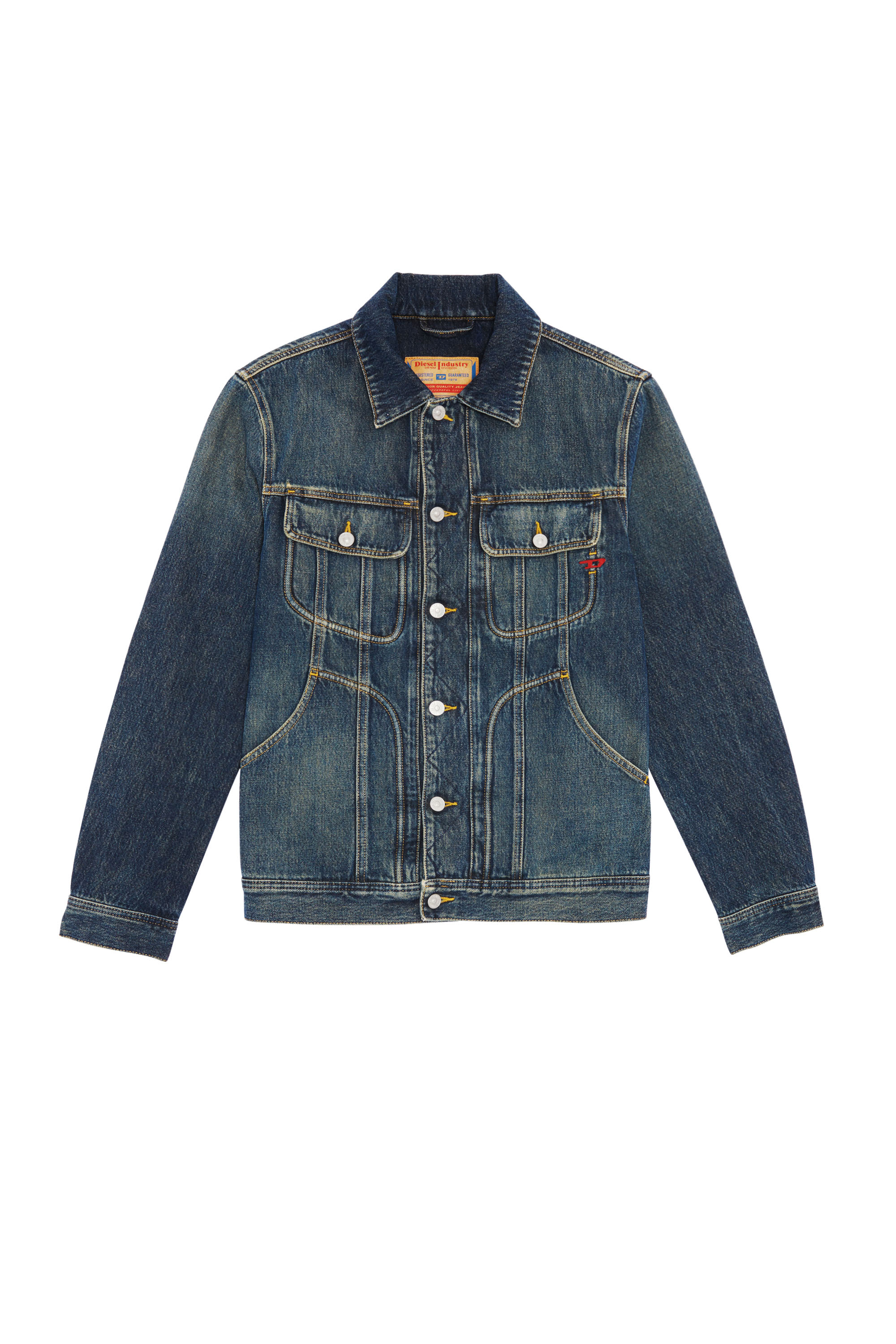 D-RILEY, Dunkelblau - Denim jacken
