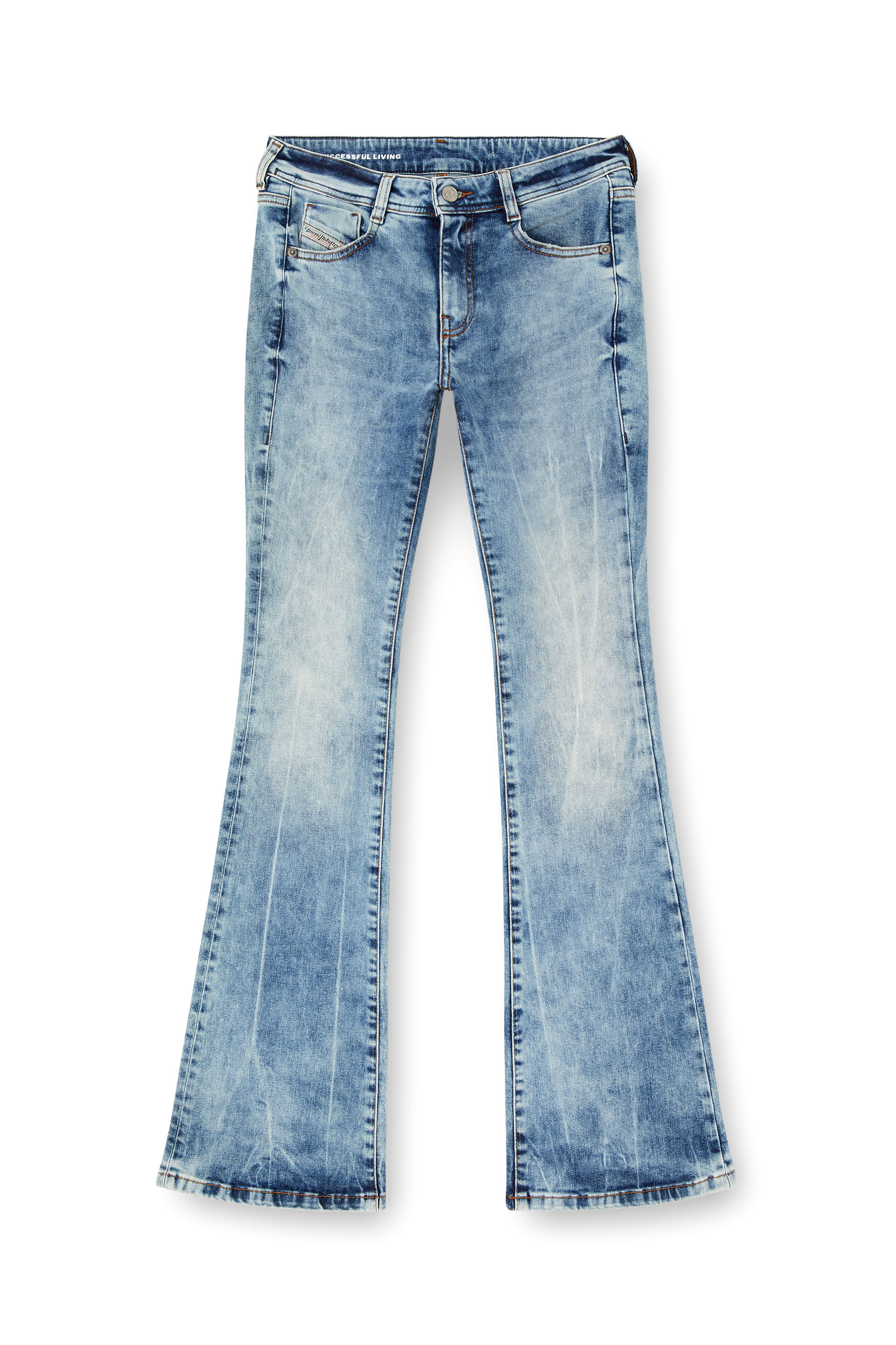 Diesel - Damen Bootcut Jeans 1969 D-Ebbey 0BMBM, Hellblau - 2