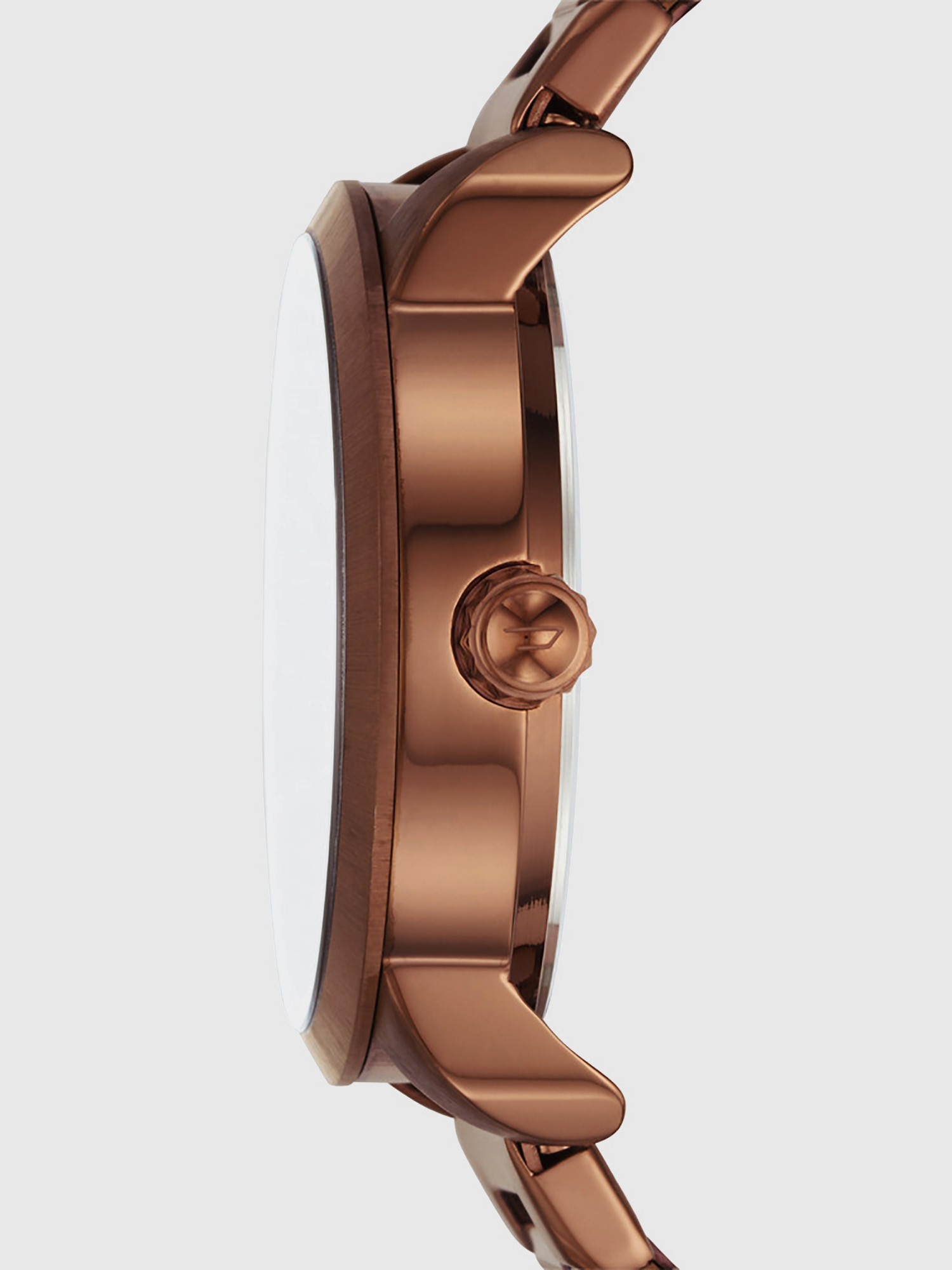 Diesel - DZ5560, Damen Kupferfarbene Uhr mit schwarzer Felsgesteinoptik, 38 mm in Bronze - 2