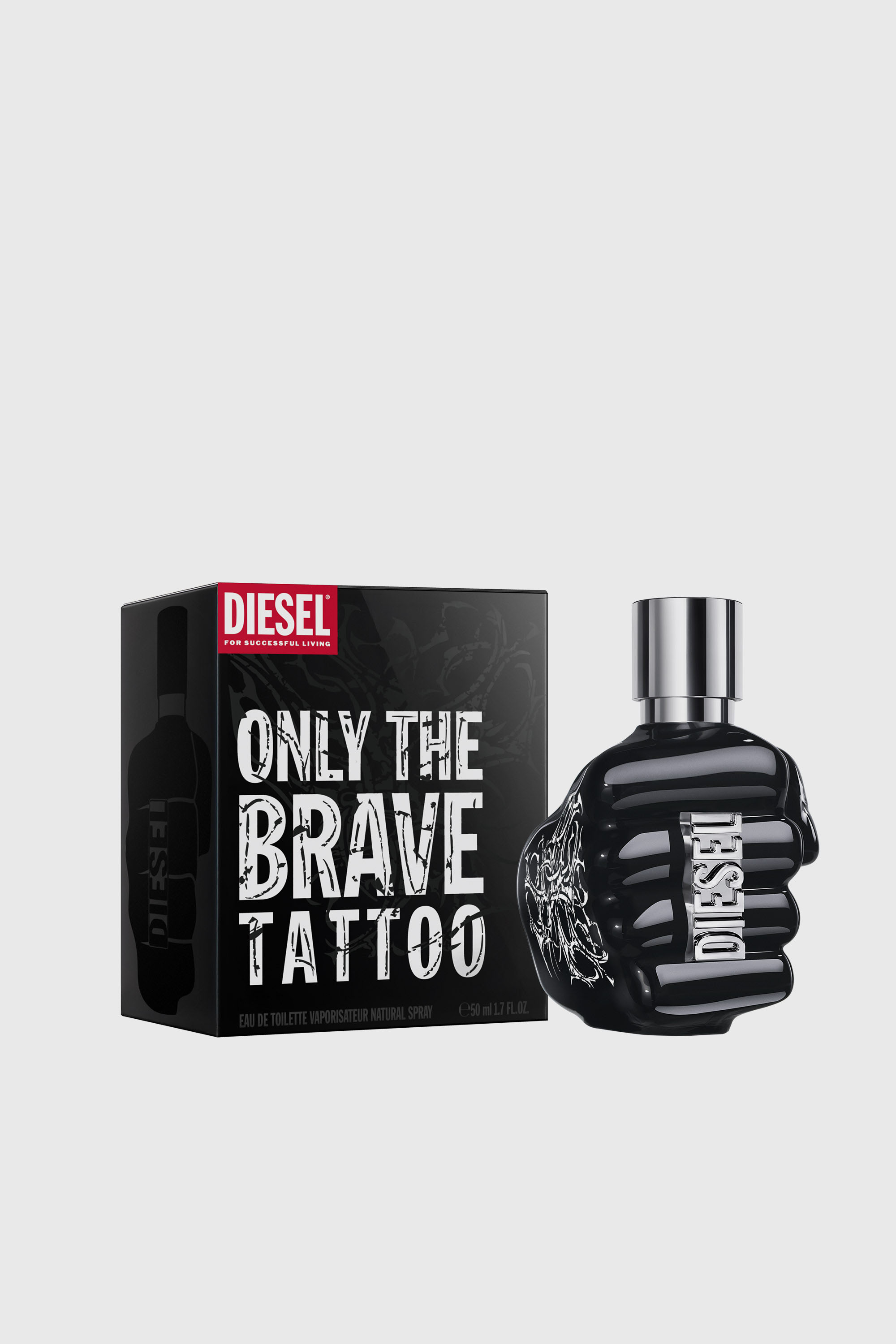 Diesel - ONLY THE BRAVE TATTOO 50 ML, Herren Only The Brave Tattoo 50ml, Eau de Toilette in Schwarz - 2