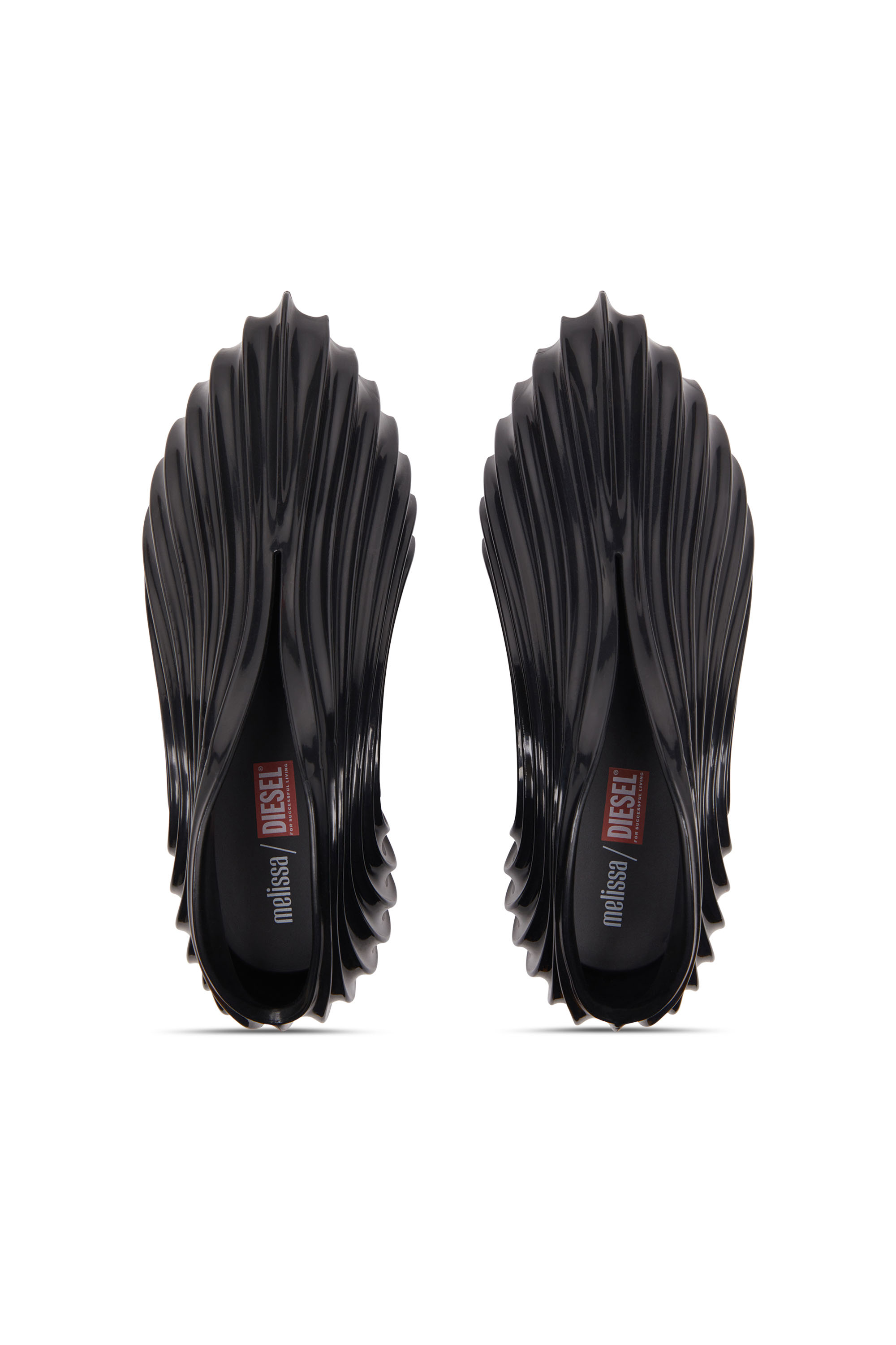 MELISSA QUANTUM SNEAKERS X, Schwarz Diesel - MELISSA QUANTUM SNEAKERS X, Unisex Sneaker zum Schlüpfen aus Melflex® in Schwarz - 4