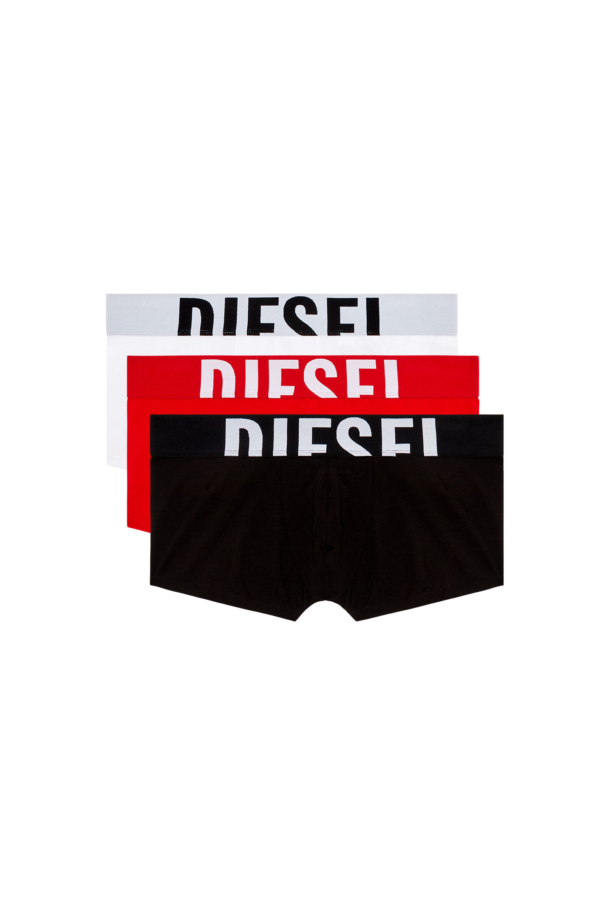 Diesel - UMBX-DAMIENTHREEPACK-5.5EL, Herren Retropants im Dreierpack aus Baumwollstretch in Schwarz/Weiss - 2
