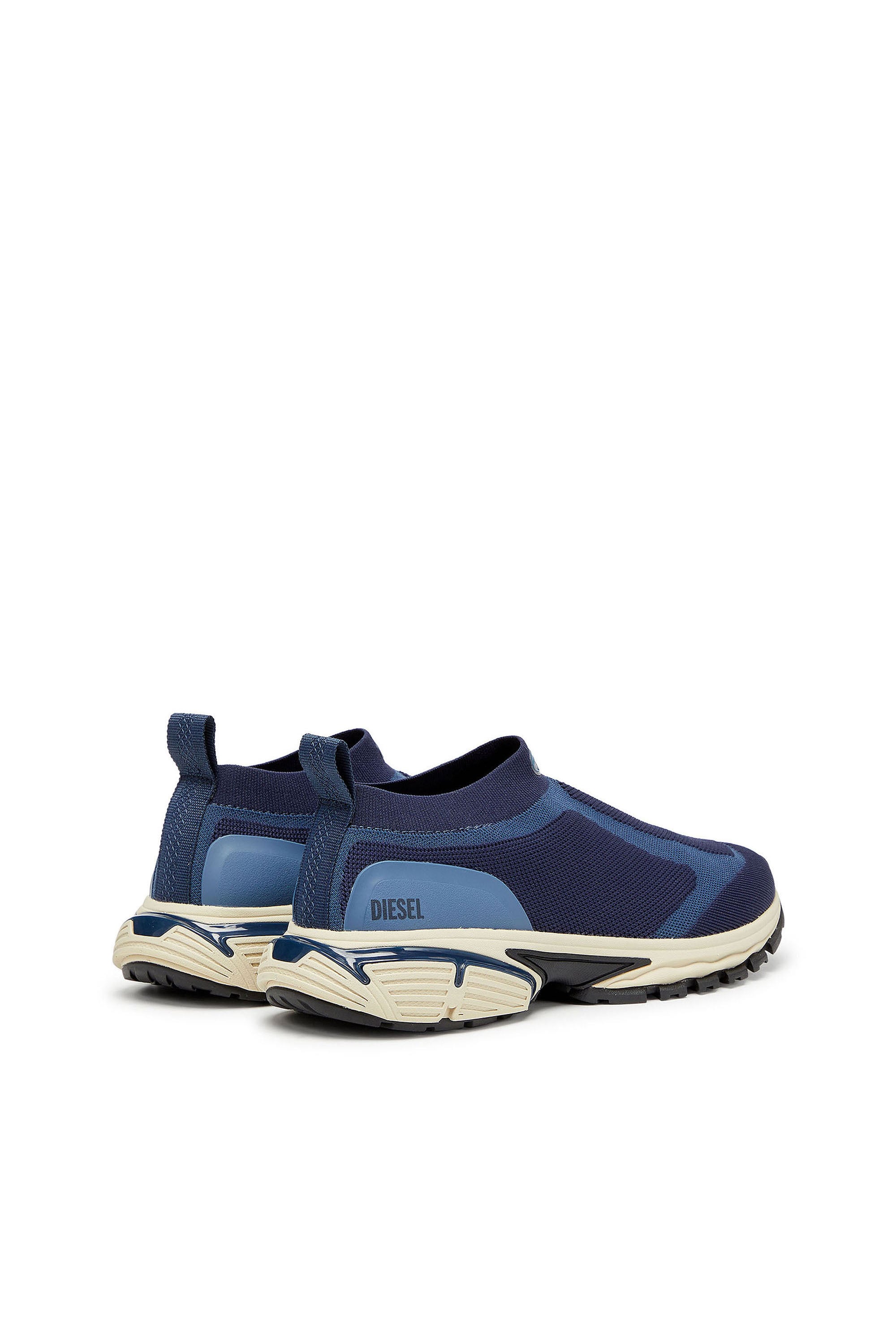 Diesel - S-PRO-V-DENSE-SOCKS, Herren Pro-V-Dense-Slip-on-Strick-Sockenturnschuhe in Blau - 3