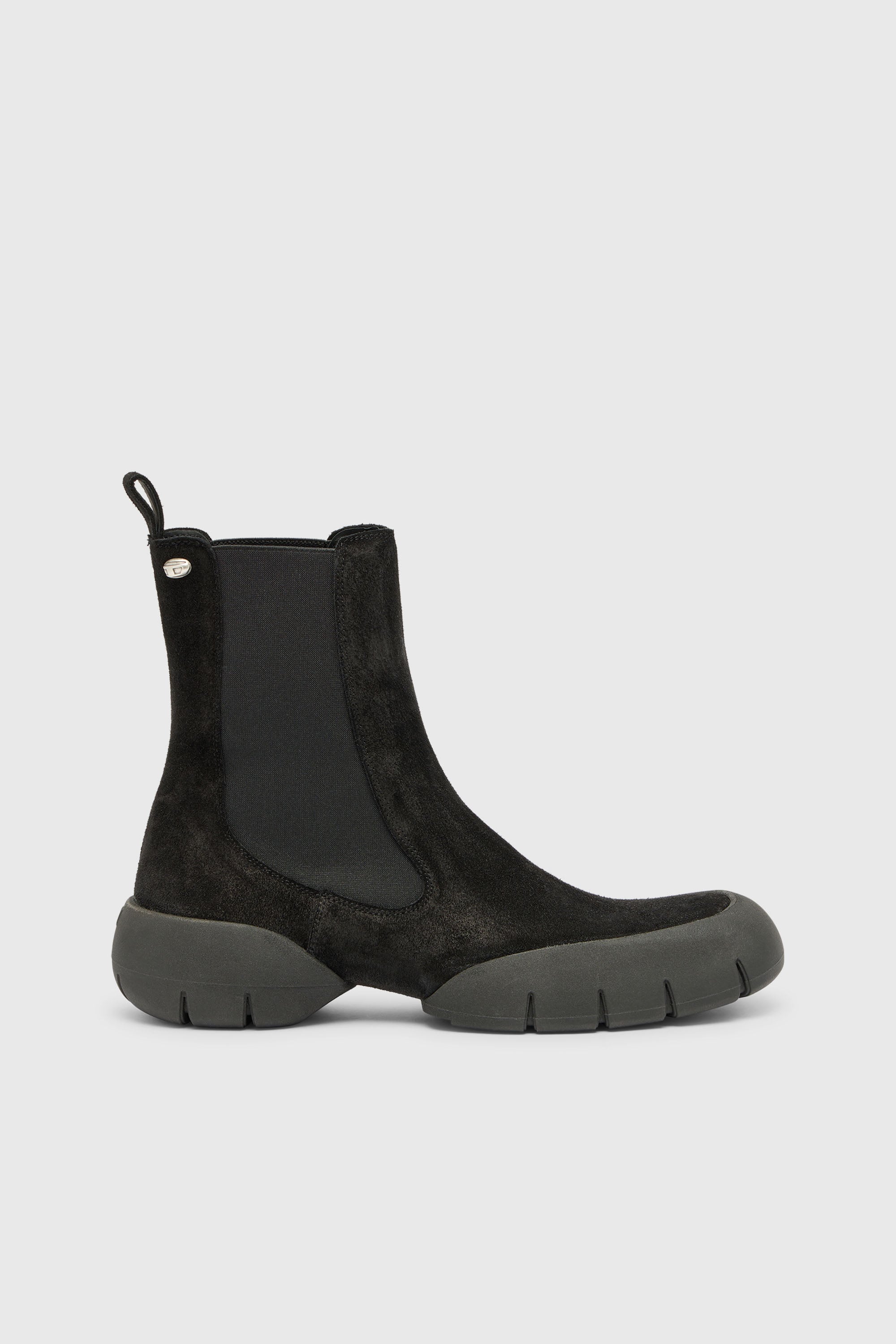 Diesel - D-MATHIEU CH, Herren D-Mathieu - Stiefel aus Wildleder mit Gummisohle in Schwarz - 1