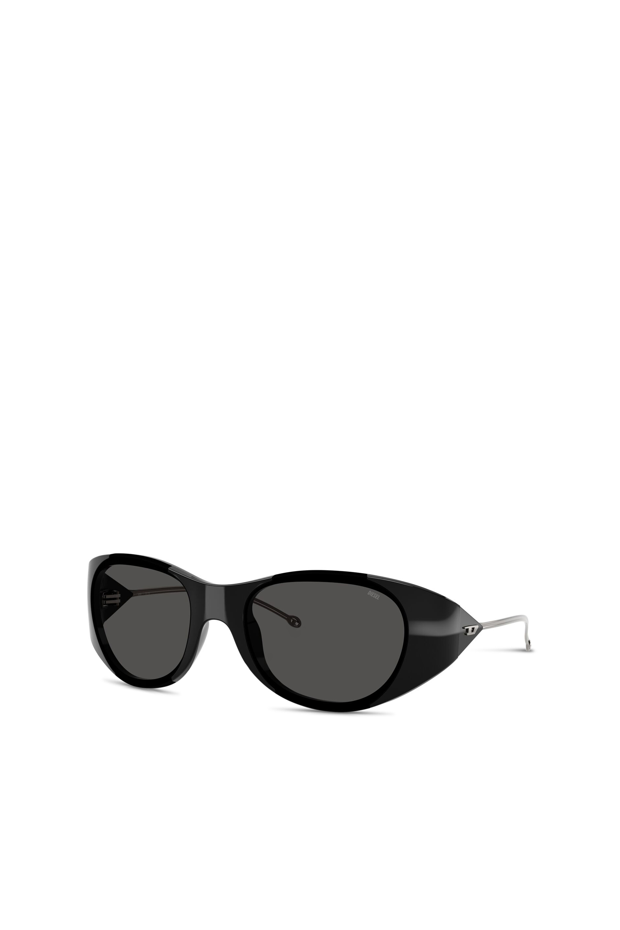 Diesel - 0DL3003, Unisex Ovale Sonnenbrille in Dunkelgrau - 4