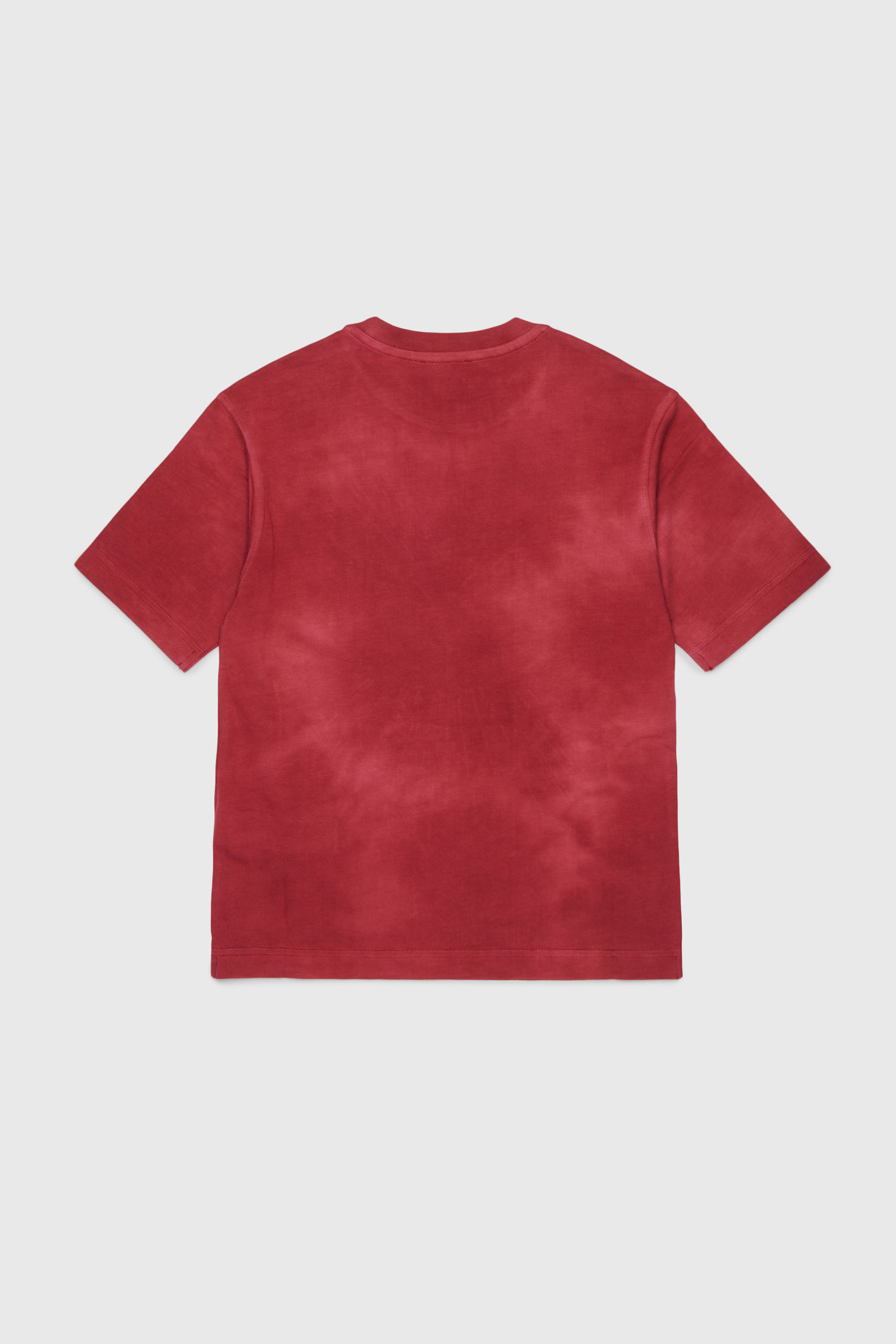 Diesel - TFIN OVER, Herren T-Shirt mit verziertem Ph&ouml;nix-Motiv in Rot - 2
