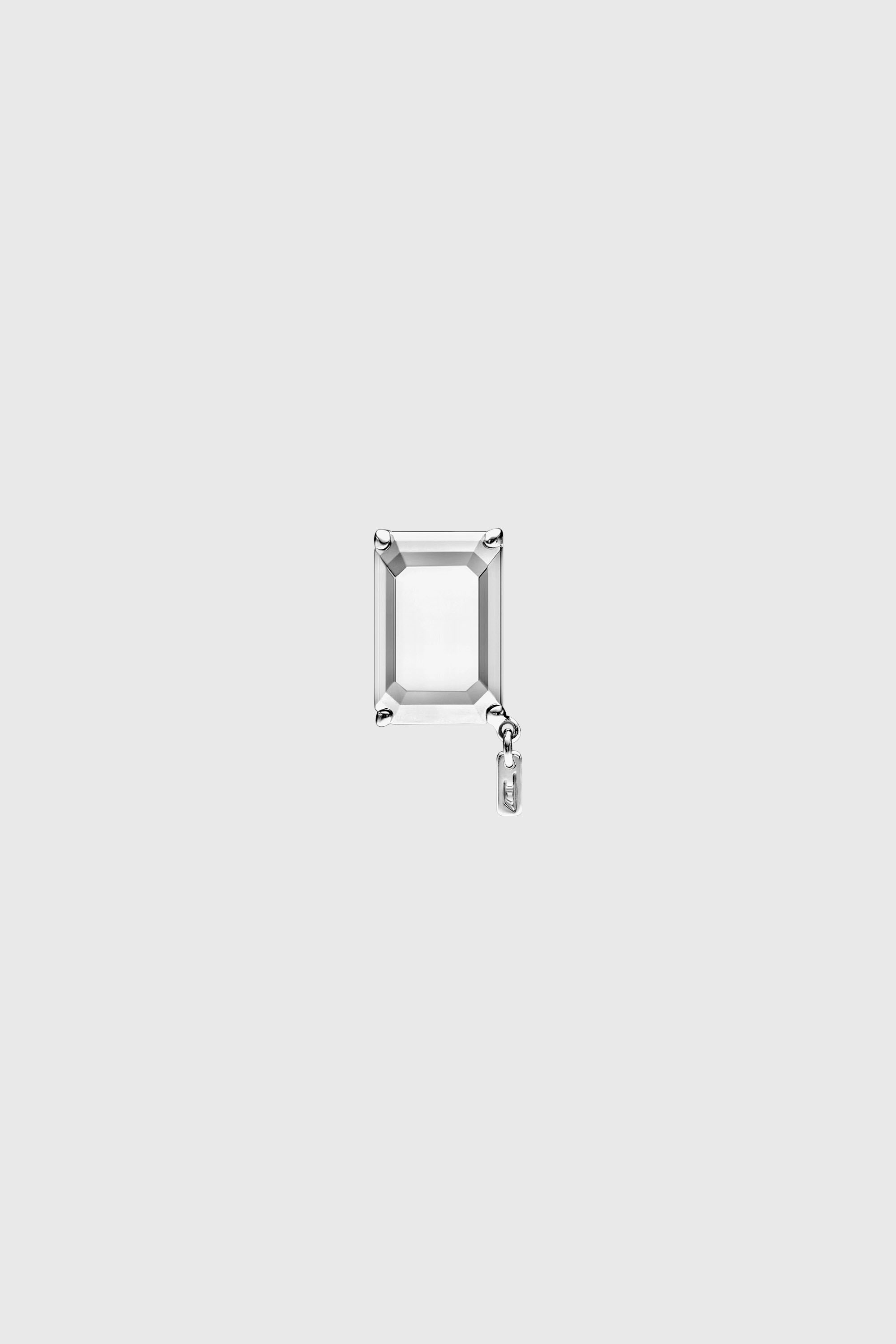 Diesel - DL1366040 STERLING SILVER JEWEL, Unisex Ohrstecker aus Sterlingsilber in Silber - 1