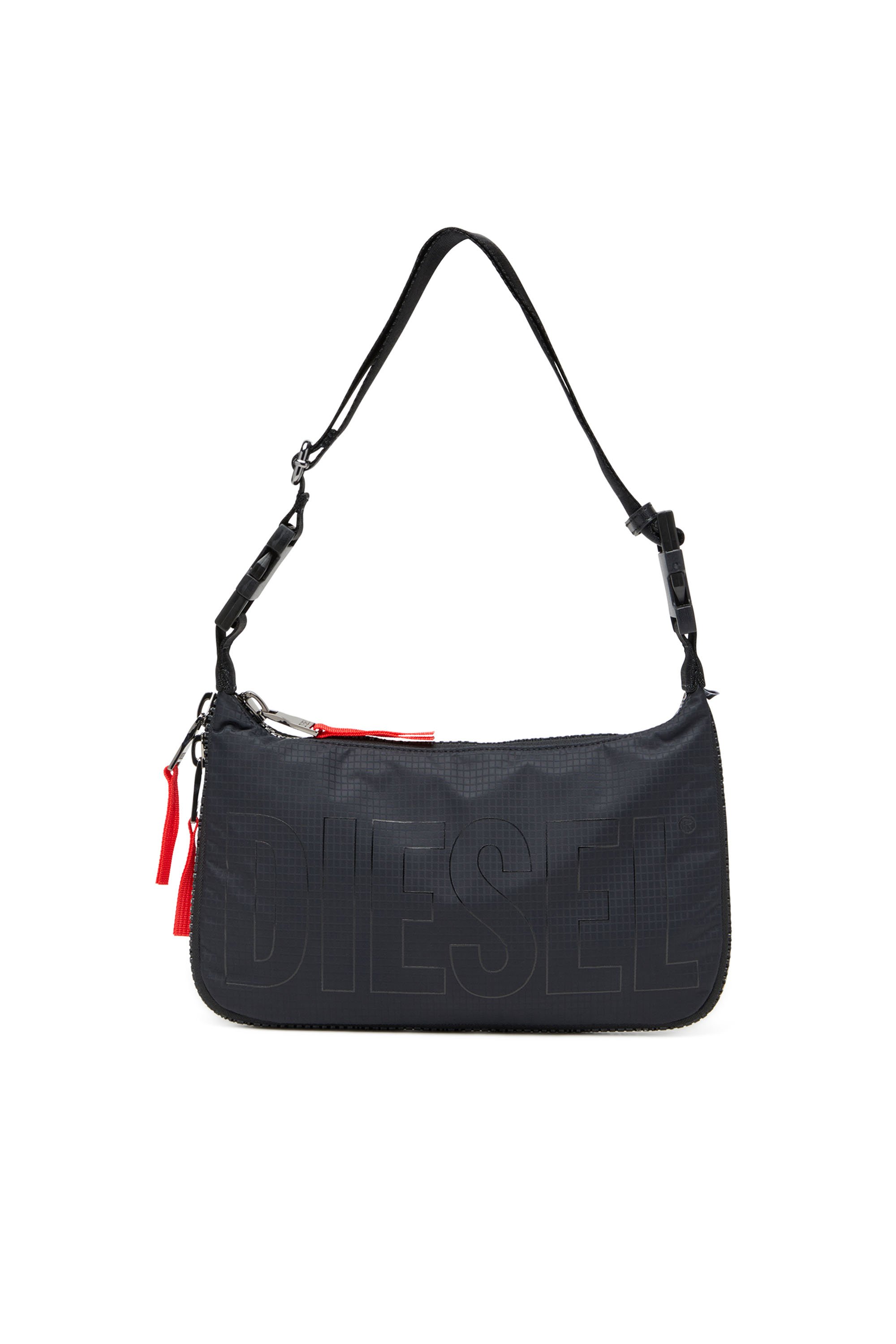 Diesel - ZIP-D SHOULDER BAG X, Unisex Zip-D X-Erweiterbare Utility-Schultertasche in Schwarz - 1