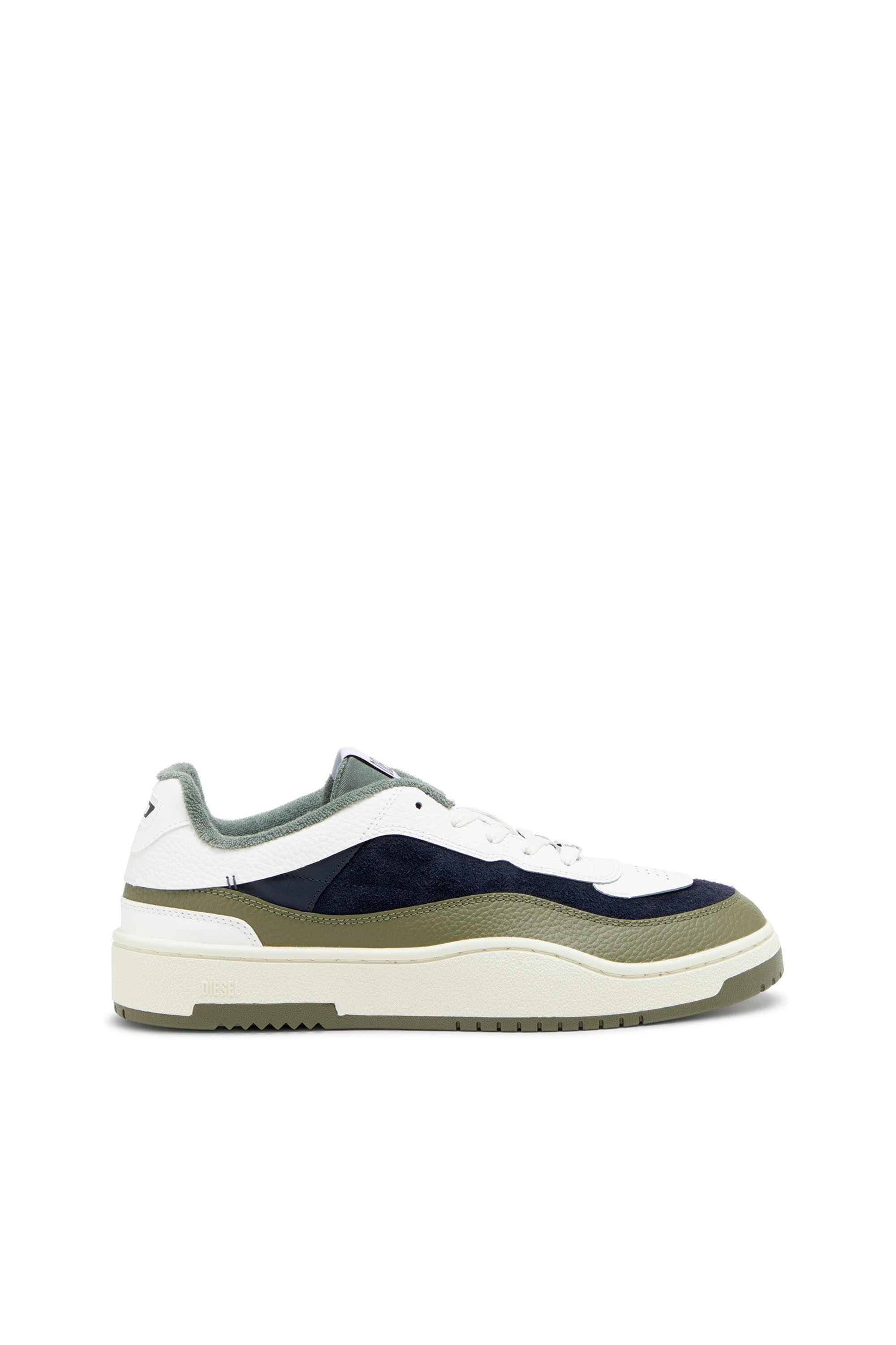 S-OVAL SKATE LOW, Weiss/Grün S-OVAL SKATE LOW, Weiss/Grün