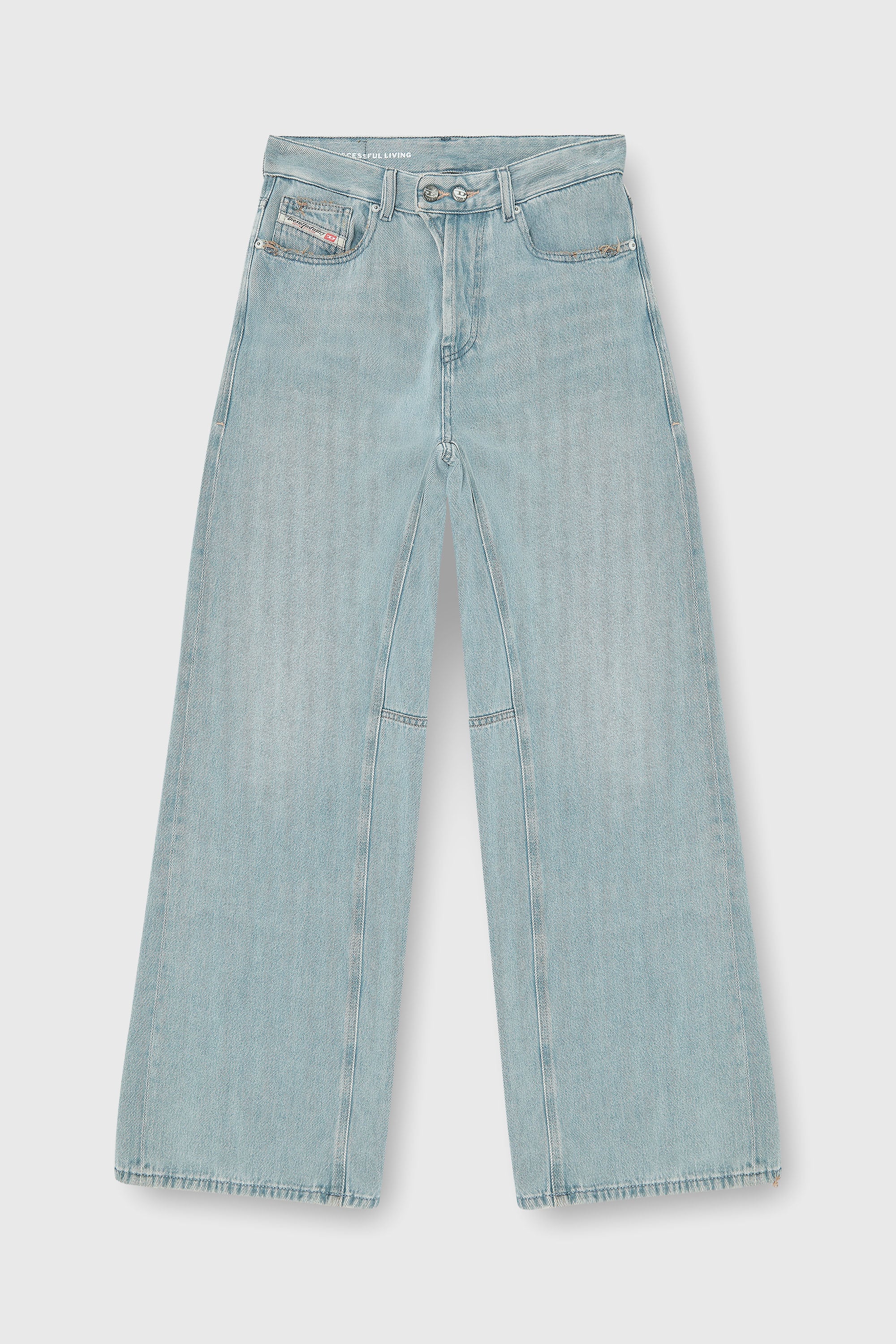 Diesel - Damen Relaxed Jeans 1996 D-Sire 09P84, Hellblau - 2