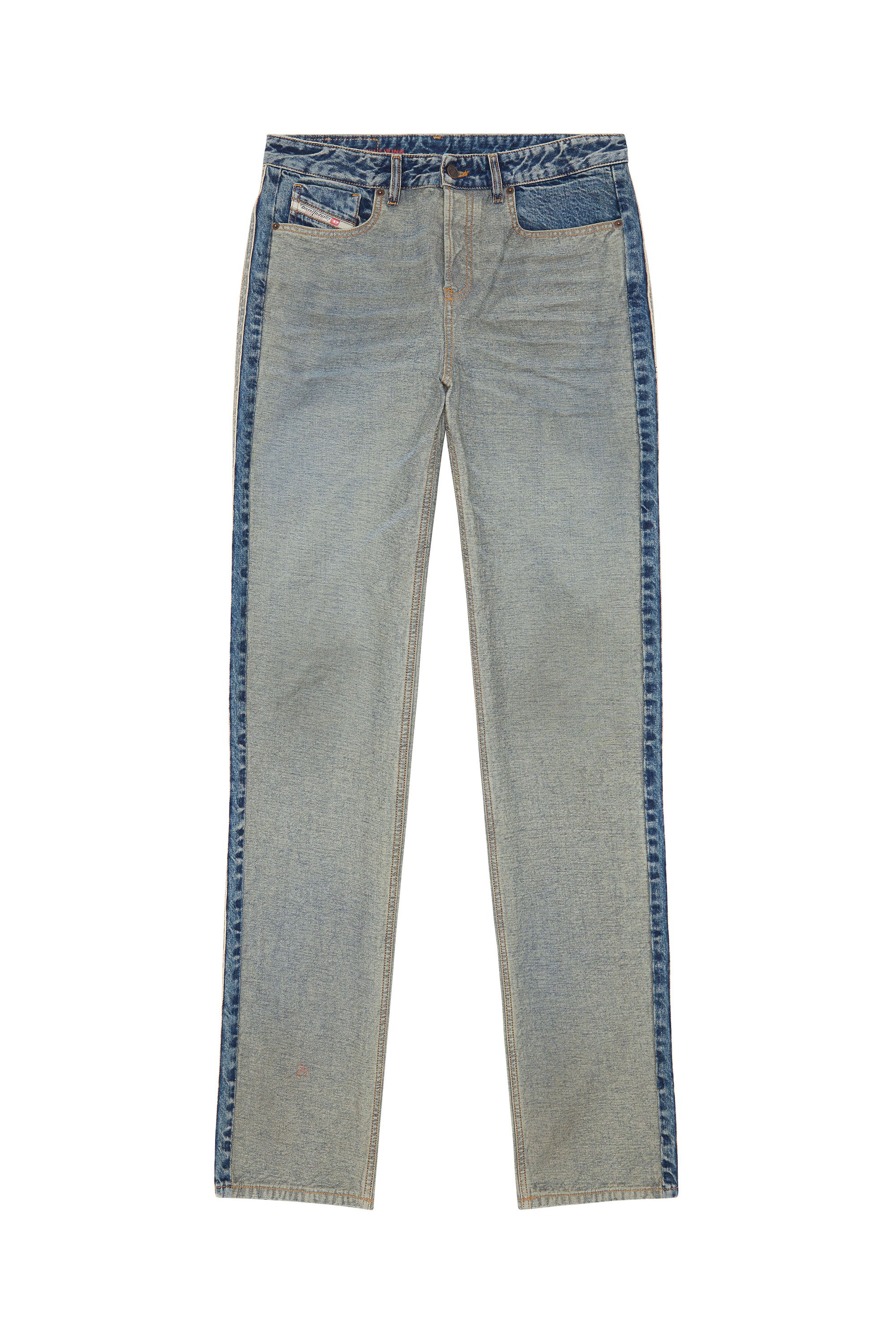 1955 007F4 Straight Jeans, Mittelblau - Jeans