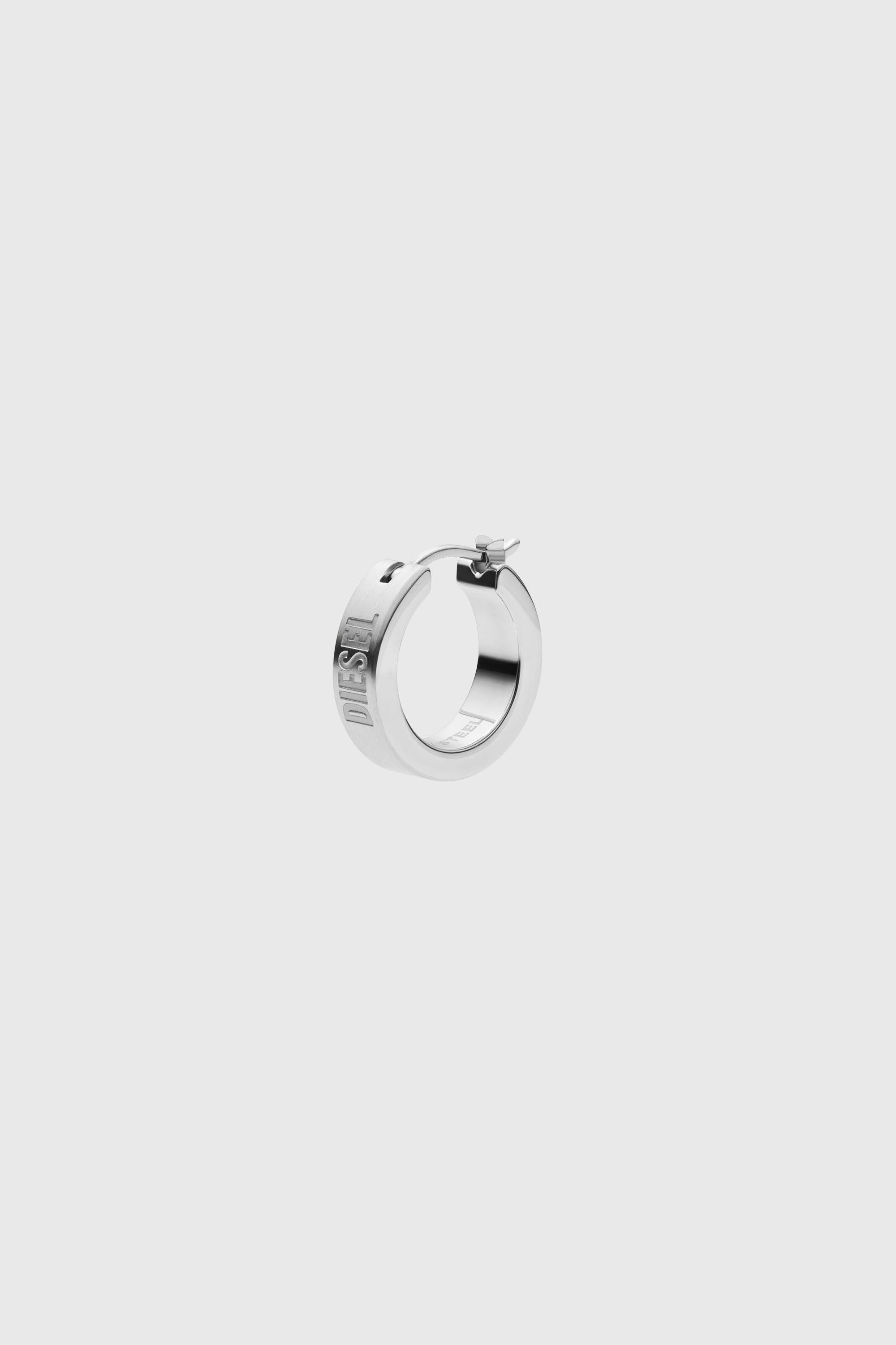 Diesel - DX1639040 JEWELLERY, Unisex Ohrring aus Edelstahl in Silber - 1