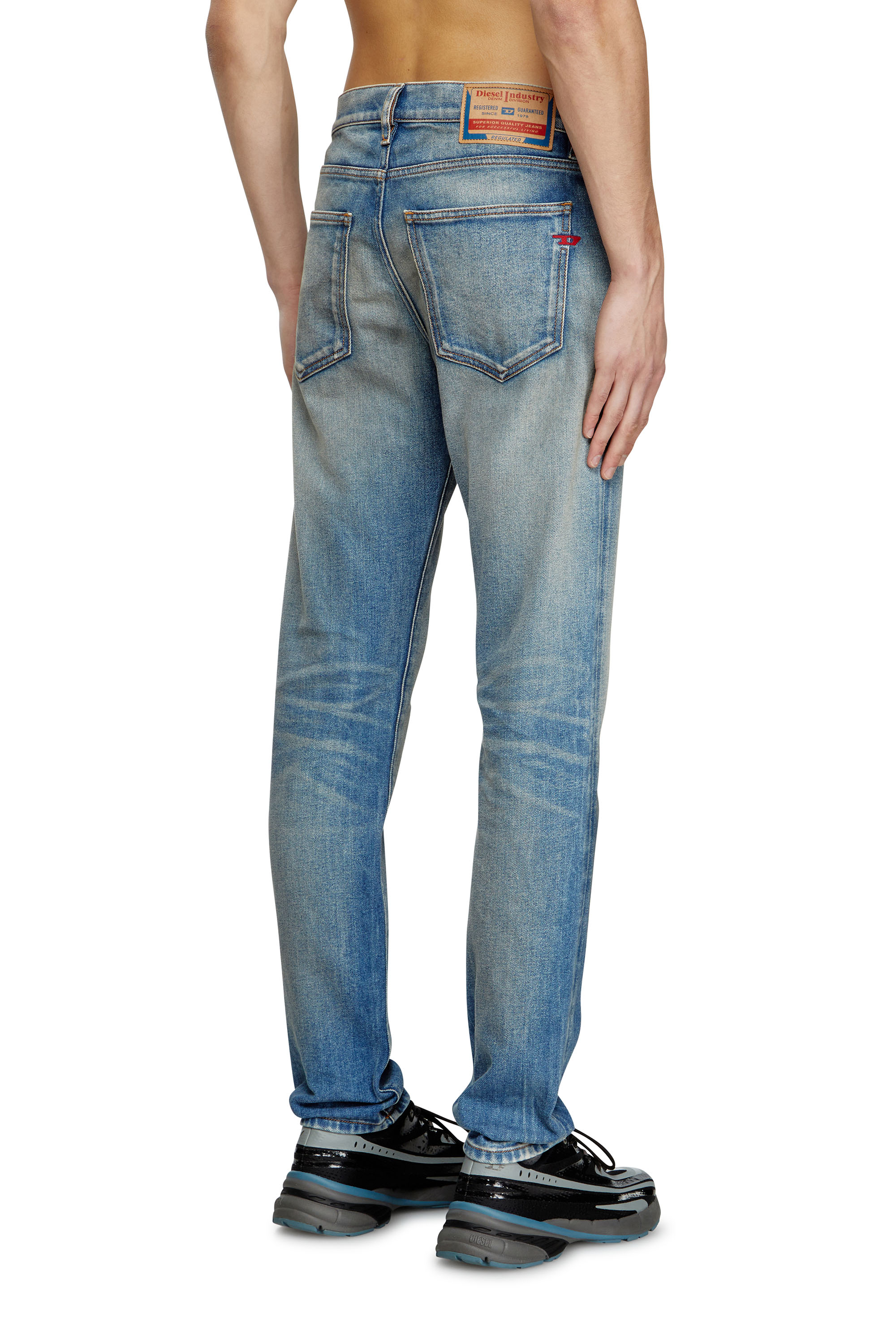 Diesel - Herren Slim Jeans 2019 D-Strukt 09L30, Mittelblau - 4