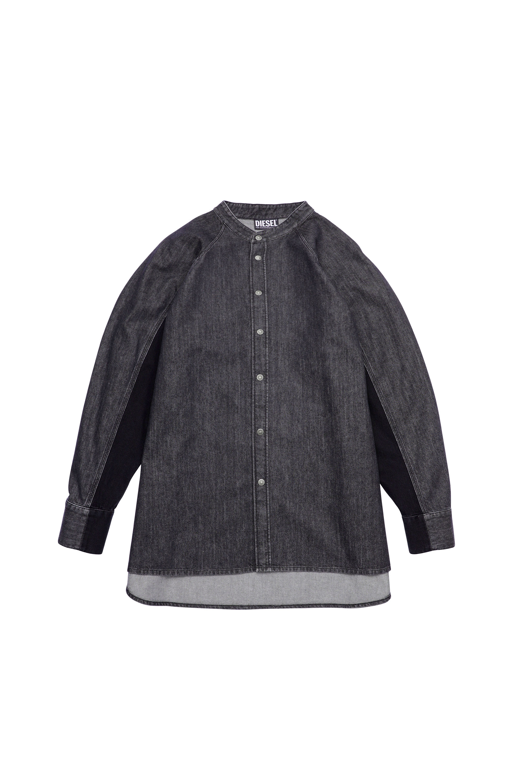 DE-NOVA-SP1, Schwarz - Denimhemden