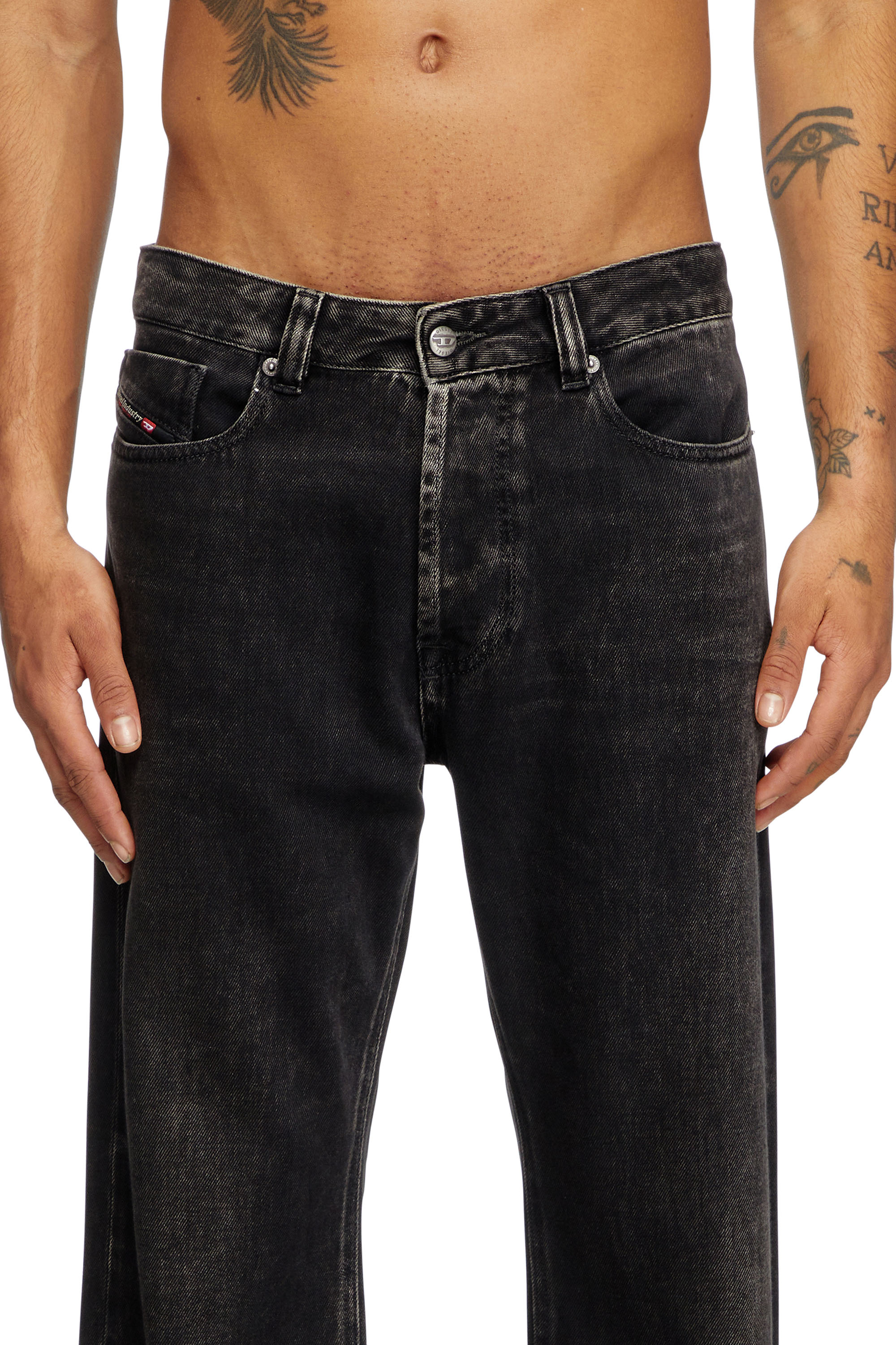 Diesel - Herren Relaxed Jeans 1980 D-Eeper 09J96, Schwarz/Dunkelgrau - 5