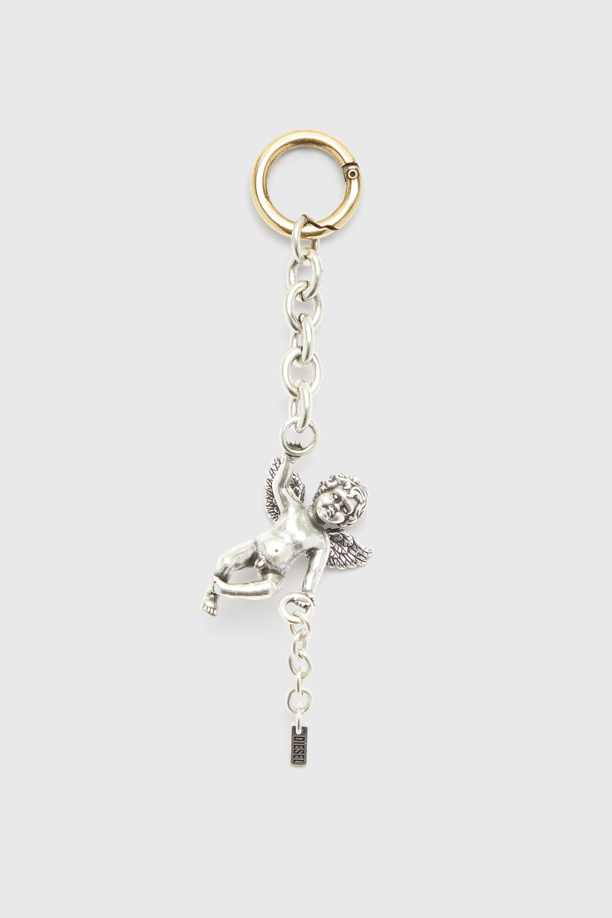 Diesel - CHARM-ANGEL, Damen Metall-Engelsanh&auml;nger in Silber - 1