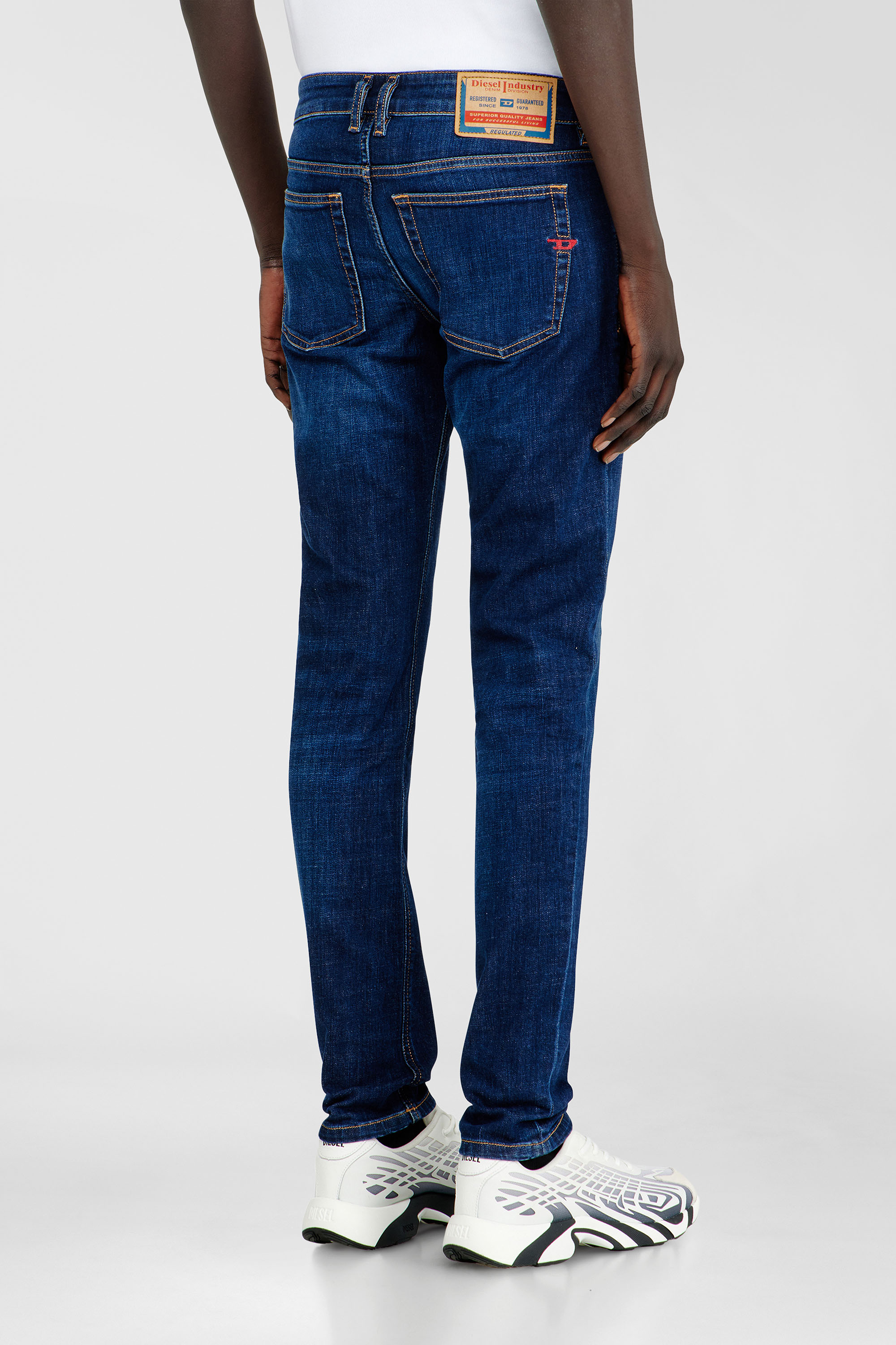 Diesel - Herren Skinny Jeans 1979 Sleenker 09J17, Dunkelblau - 5