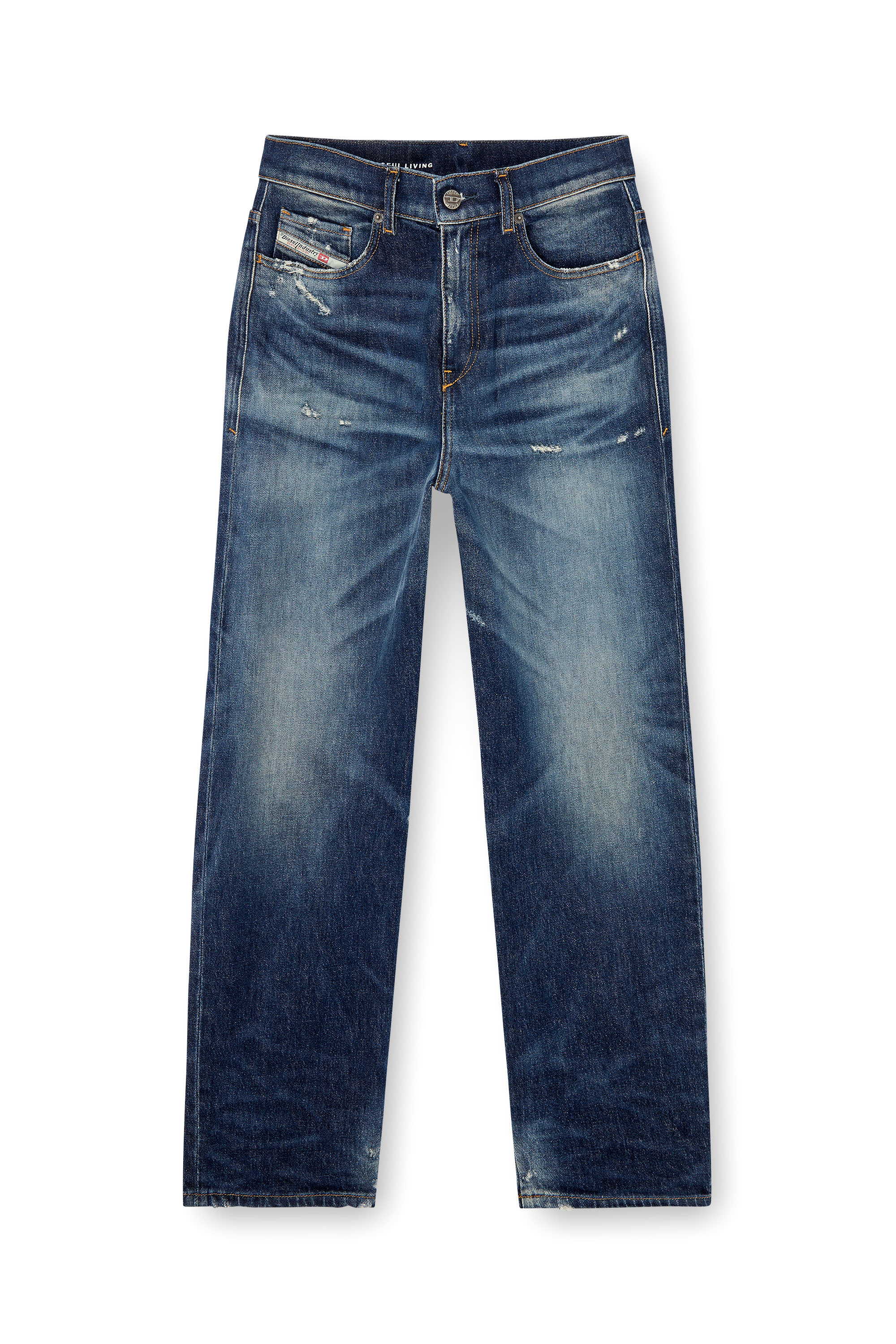 Diesel - Damen Regular Jeans 2016 D-Air 09J56, Dunkelblau - 3