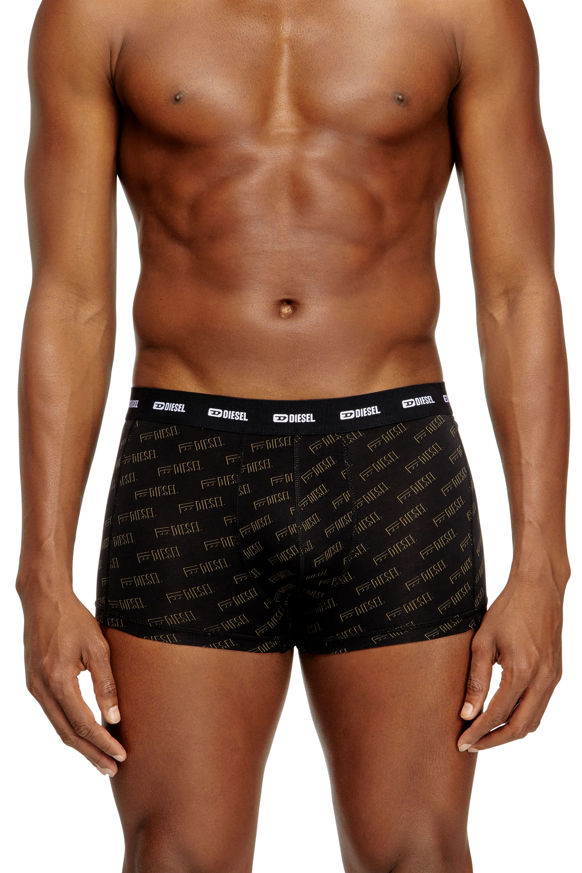 Diesel - DAMIEN-UTLT-3PACK, Herren Retropants im Dreierpack mit stilisiertem Logo in Schwarz - 2
