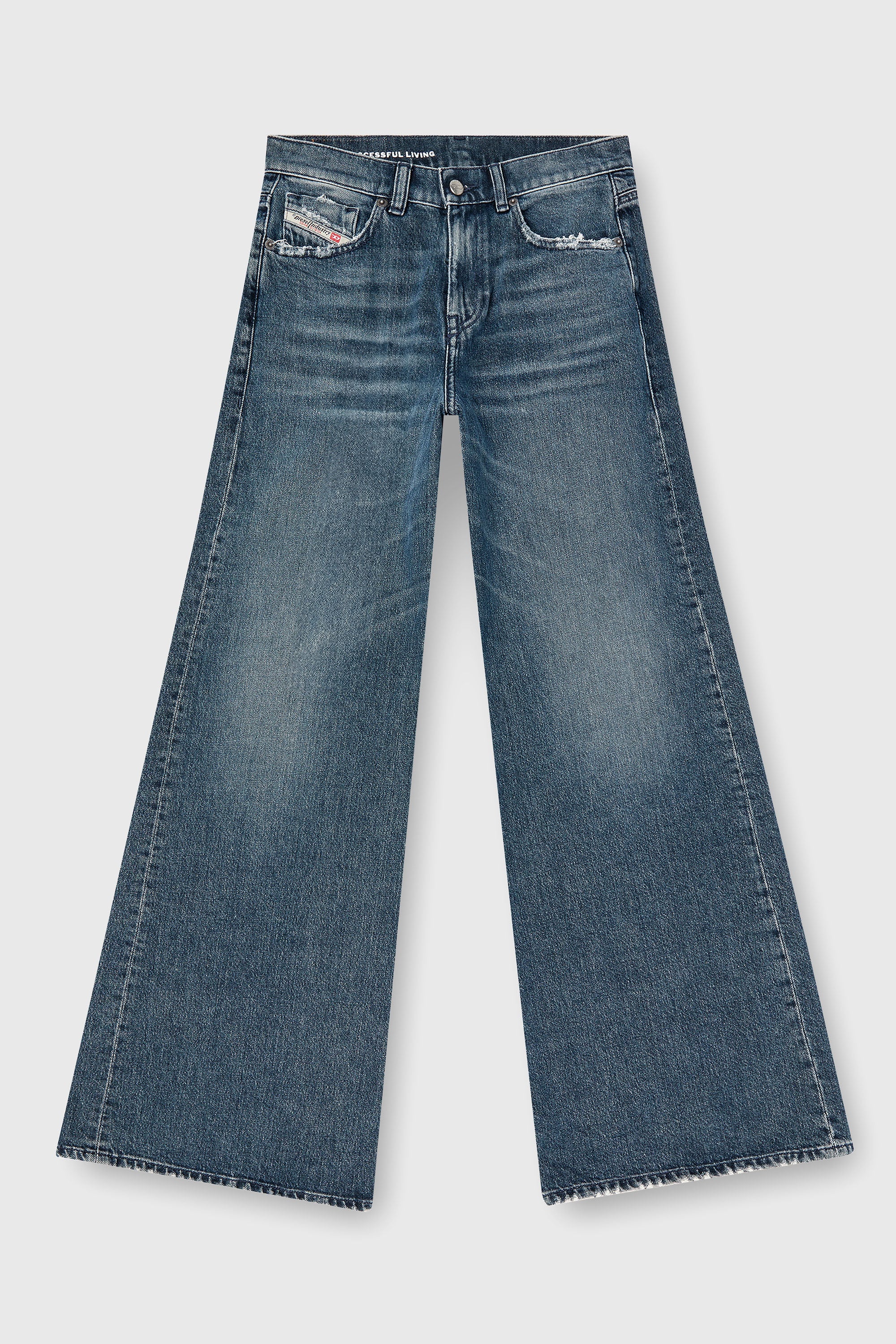 Diesel - Damen Flare Jeans 1978 D-Akemi 007Y7, Mittelblau - 2