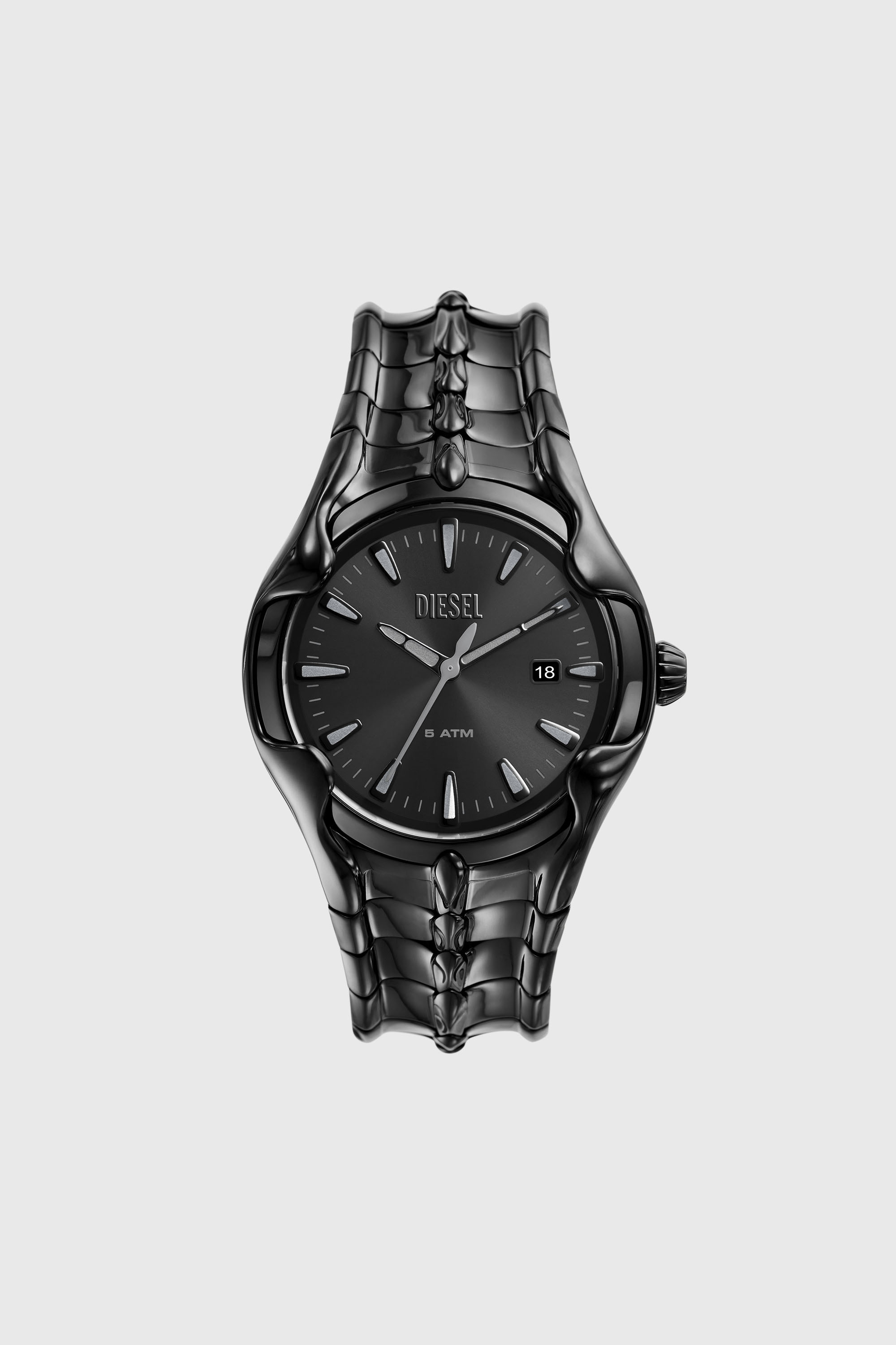 Diesel - DZ2187, Herren Vert Armbanduhr aus schwarzem Edelstahl in Schwarz - 1