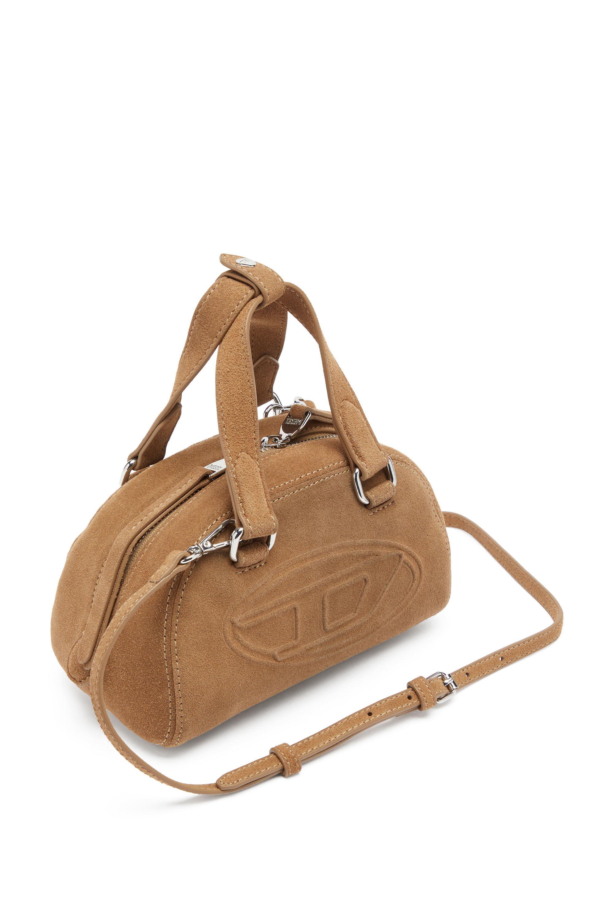 Diesel - 1DR DOME CROSSBODY, Unisex 1DR Dome-Mini-Bowlingtasche mit Oval D Logo in null - 5