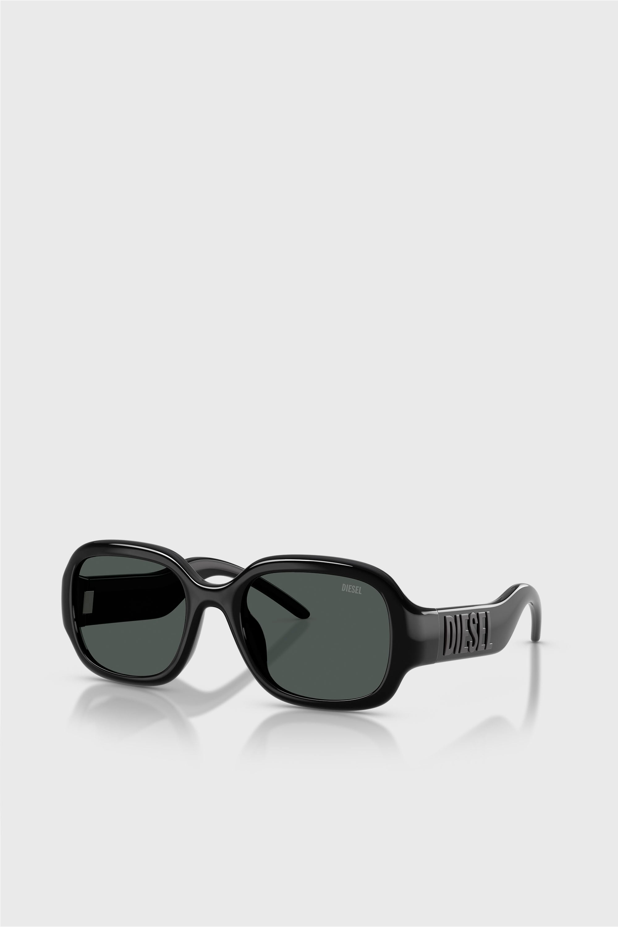 Diesel - 0DL3023U, Unisex Pillow-Sonnenbrille in Schwarz - 2