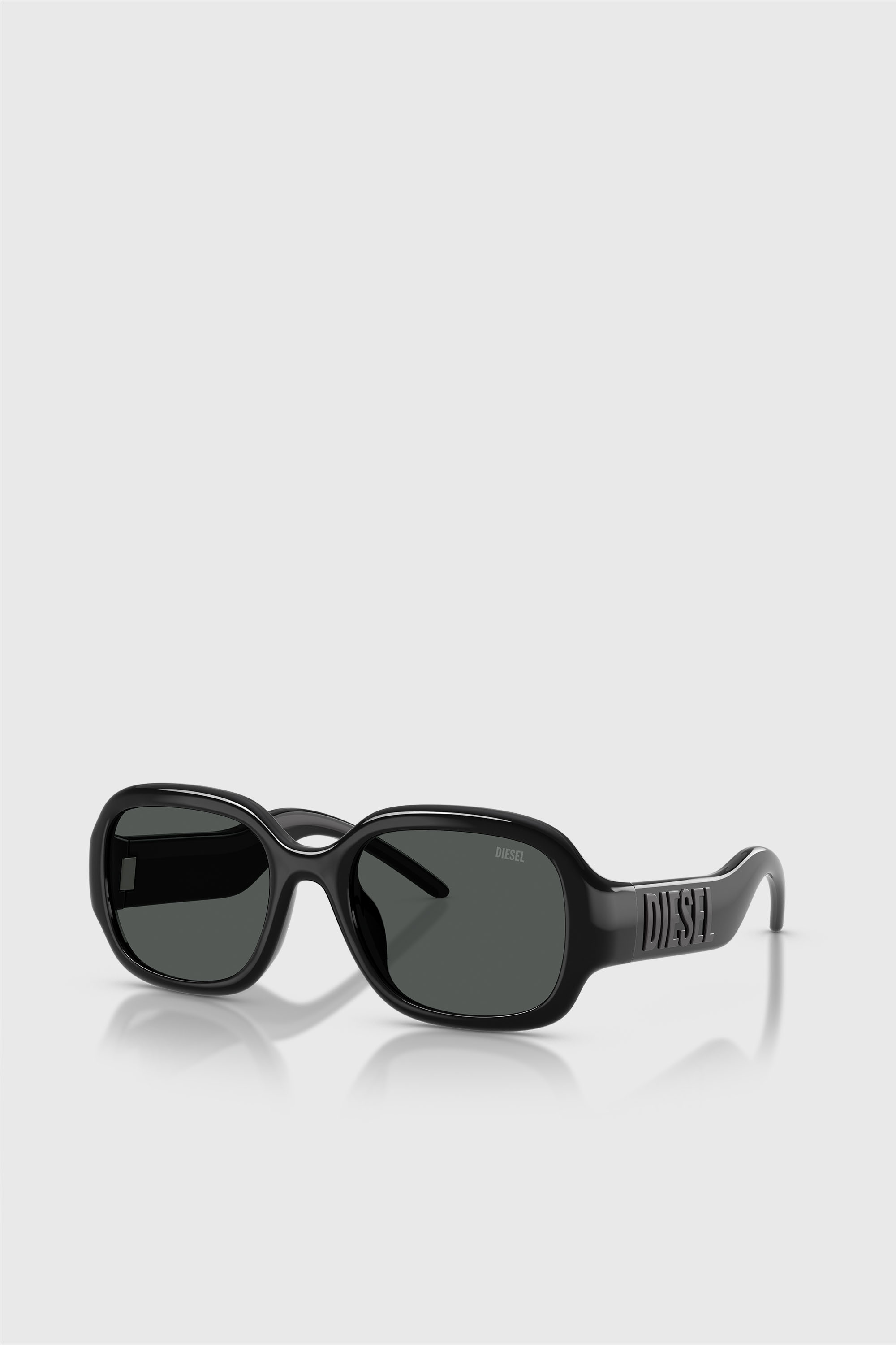 Diesel - 0DL3023U, Unisex Pillow-Sonnenbrille in Schwarz - 2