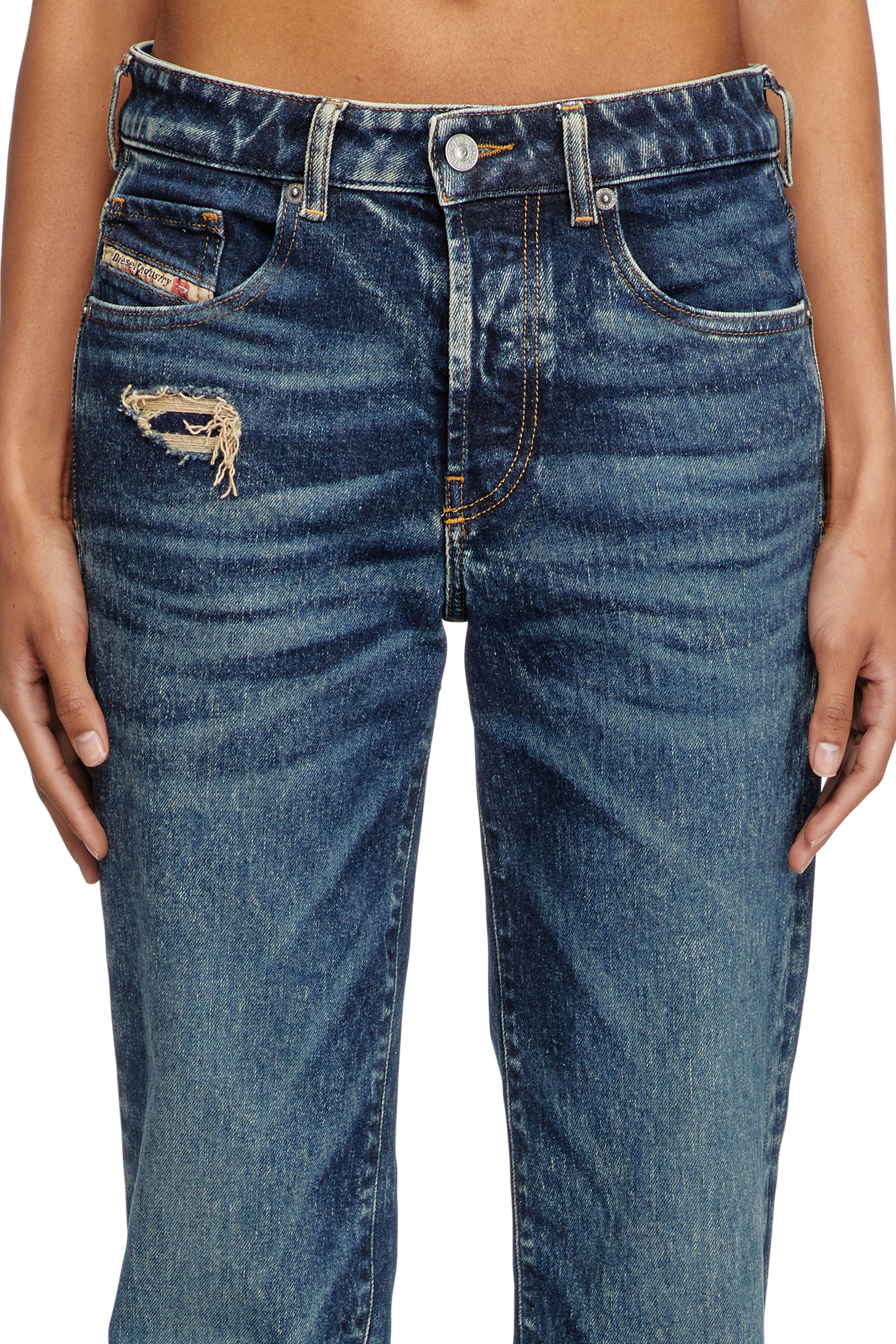 Diesel - Damen Regular Jeans 1989 D-Mine 007Y3, Dunkelblau - 5