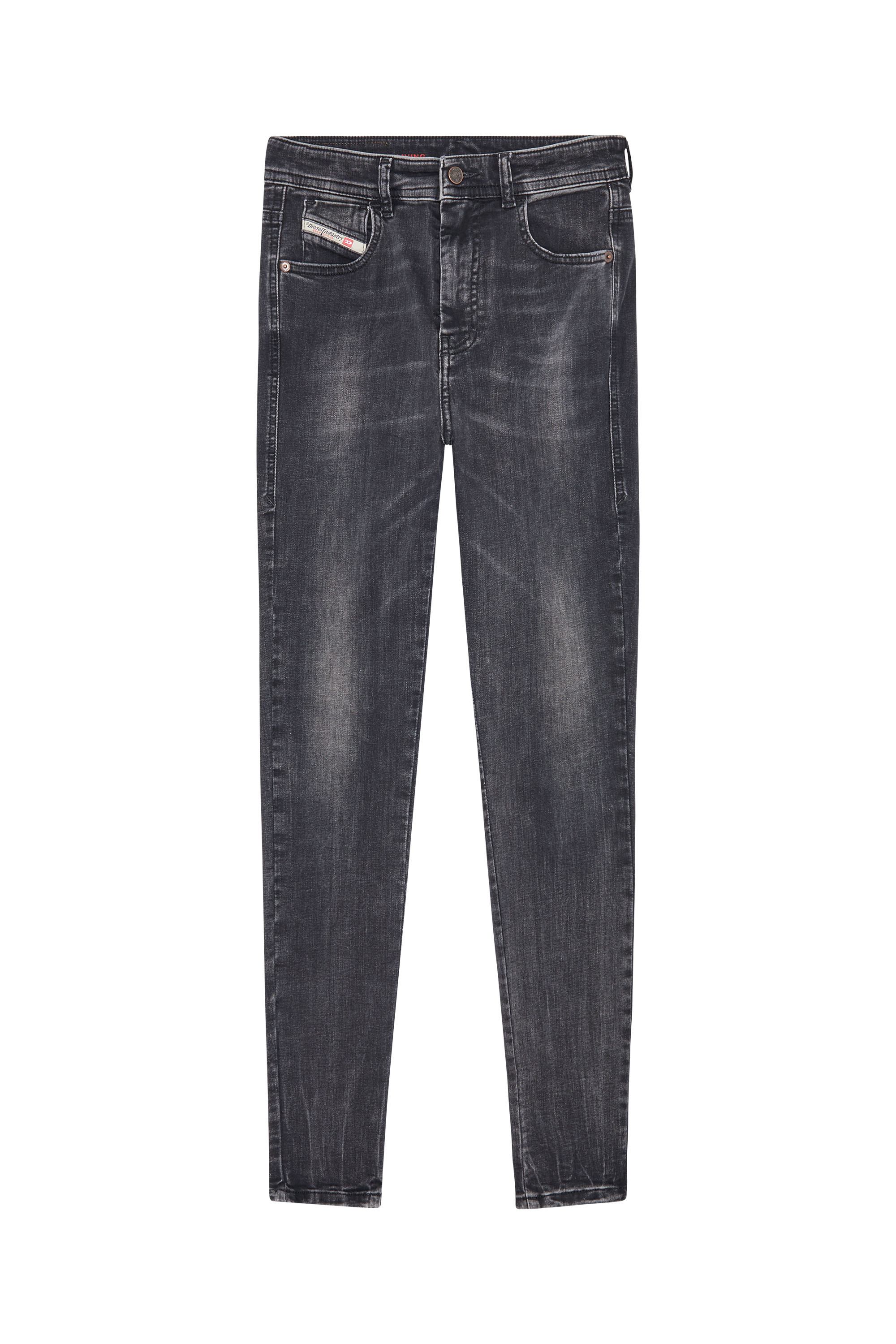 1984 SLANDY-HIGH 09C29 Super skinny Jeans, Schwarz/Dunkelgrau - Jeans