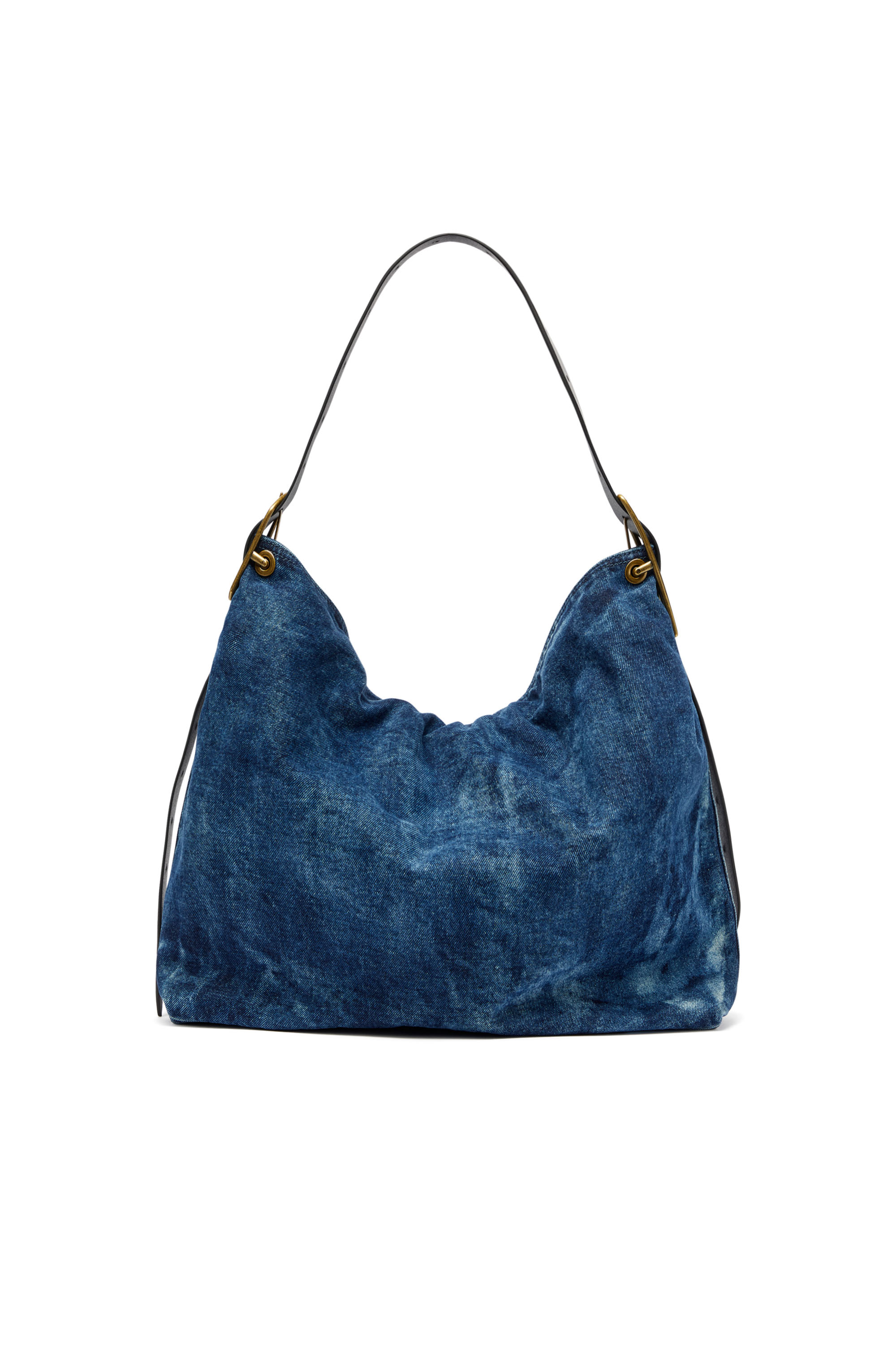 Diesel - D-LINE HOBO, Damen D-Line-Denim Hobo-Tasche in Mittelblau - 3