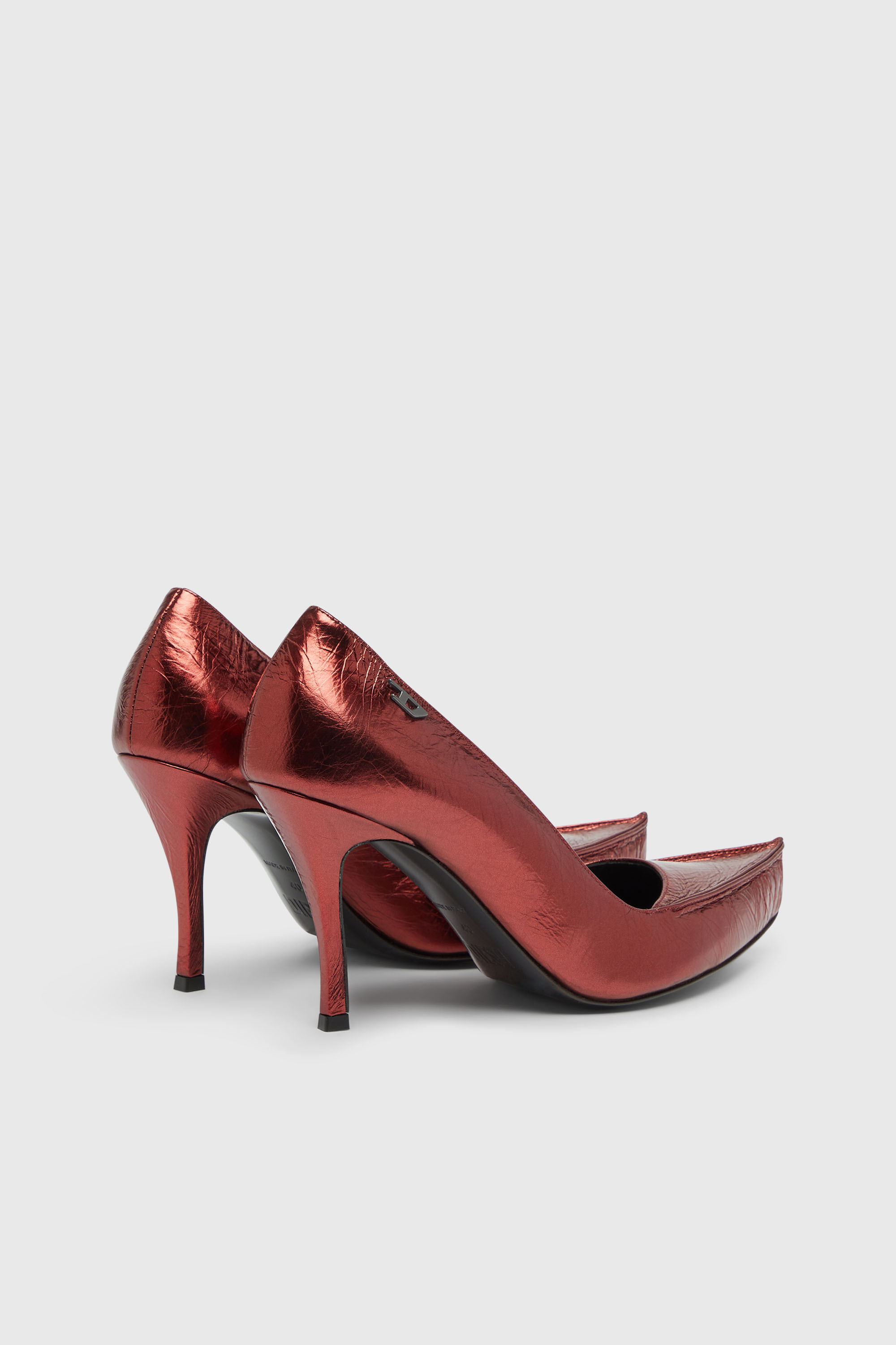 Diesel - D-LUCETTE-90-PUMP D, Damen D-Lucette-Pumps aus Spiegelleder in null - 3